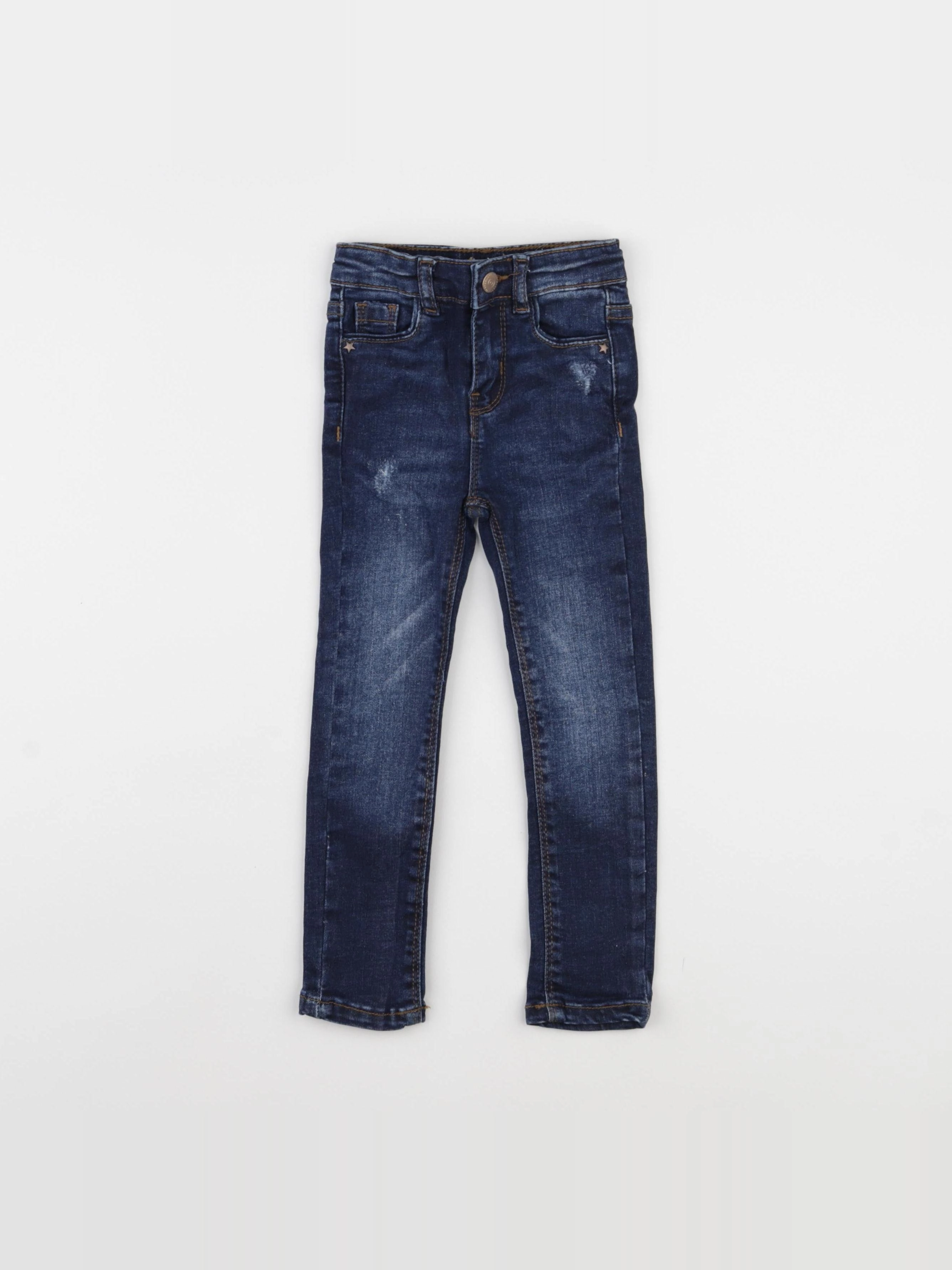 Vertbaudet - pantalon bleu - 3 ans