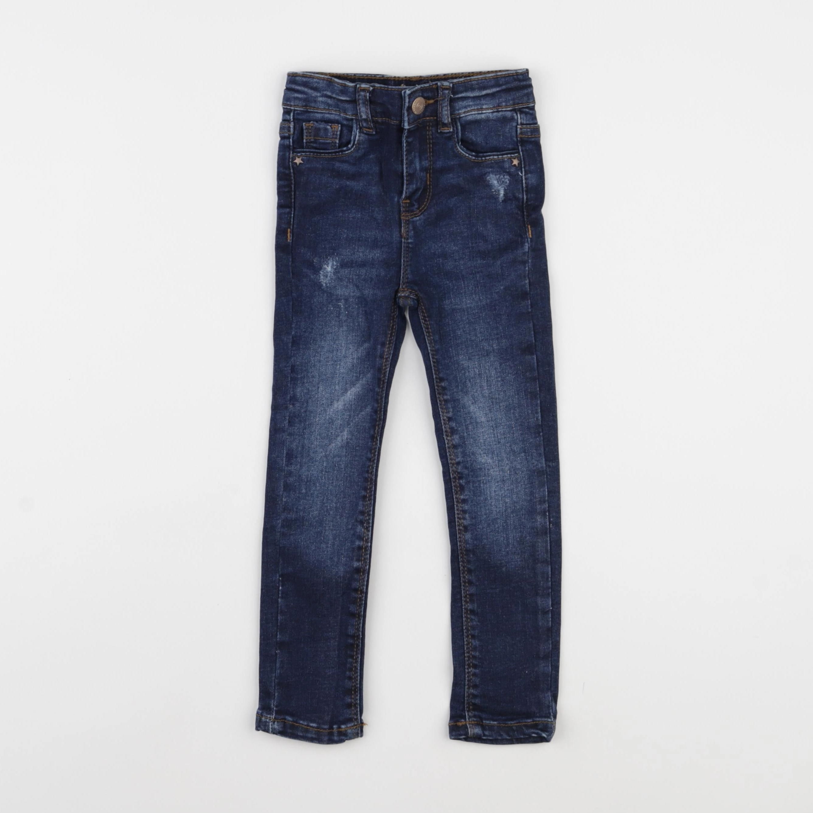 Vertbaudet - pantalon bleu - 3 ans