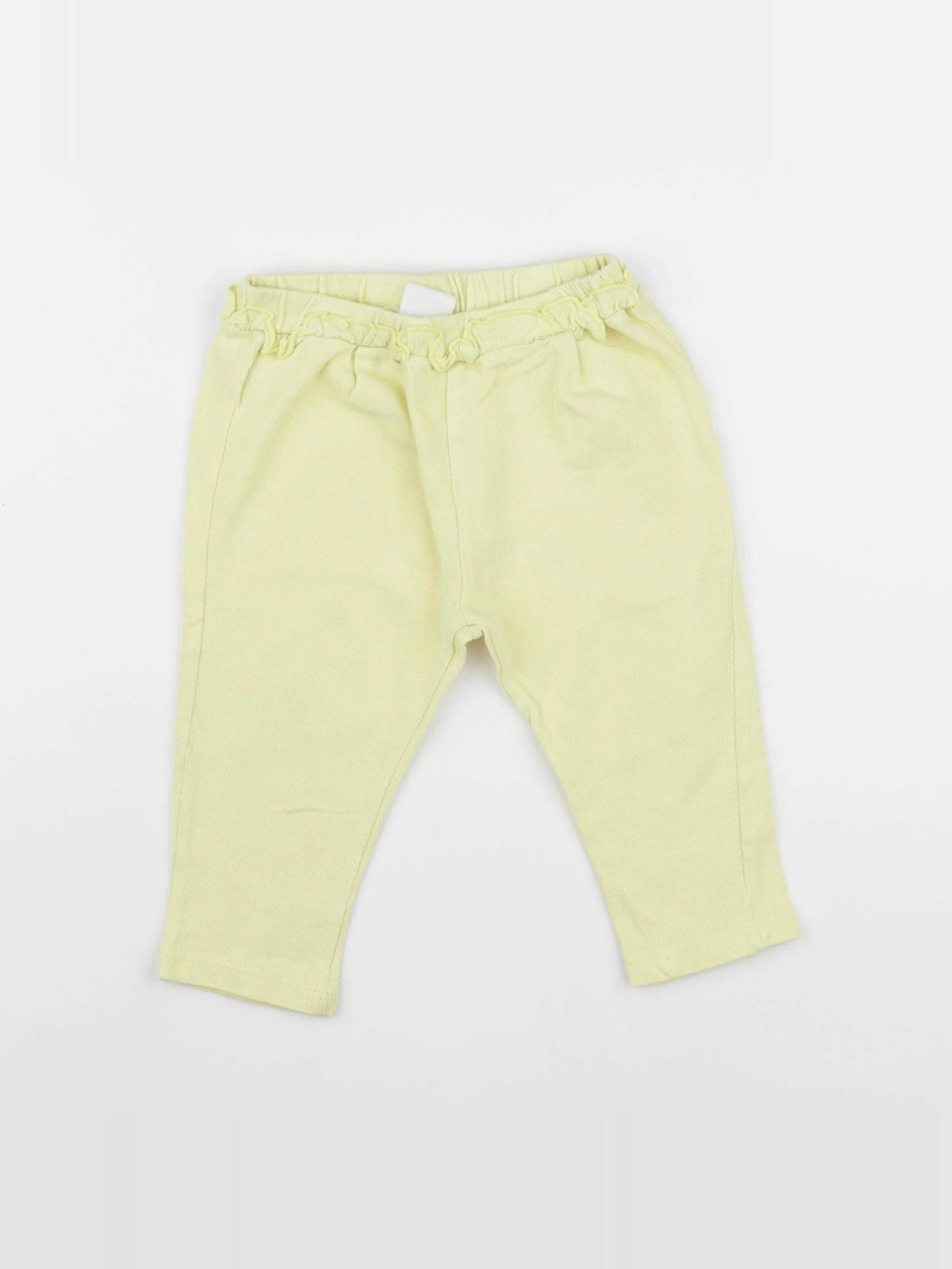 Zara - pantalon jaune - 12/18 mois