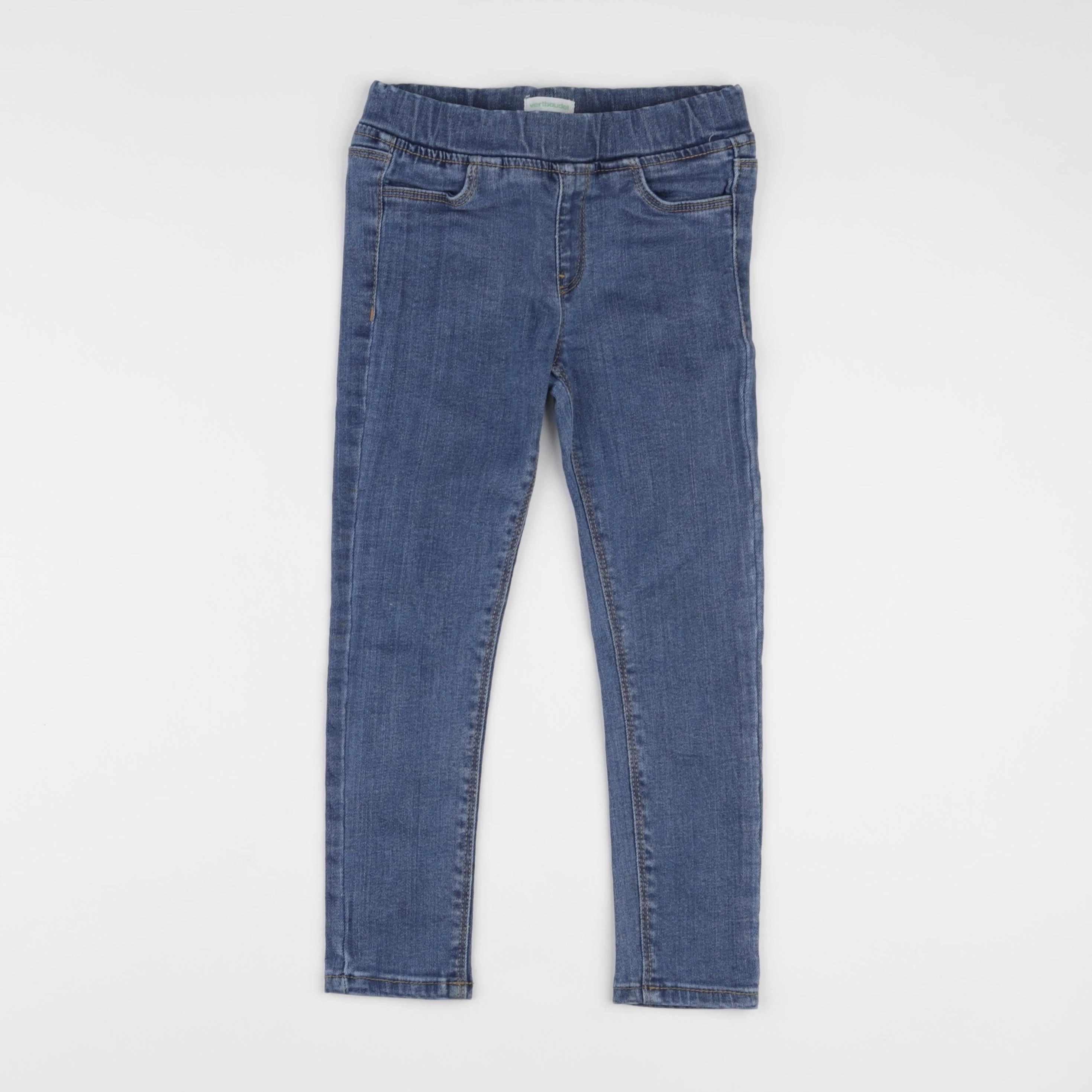 Vertbaudet - jegging bleu - 5 ans