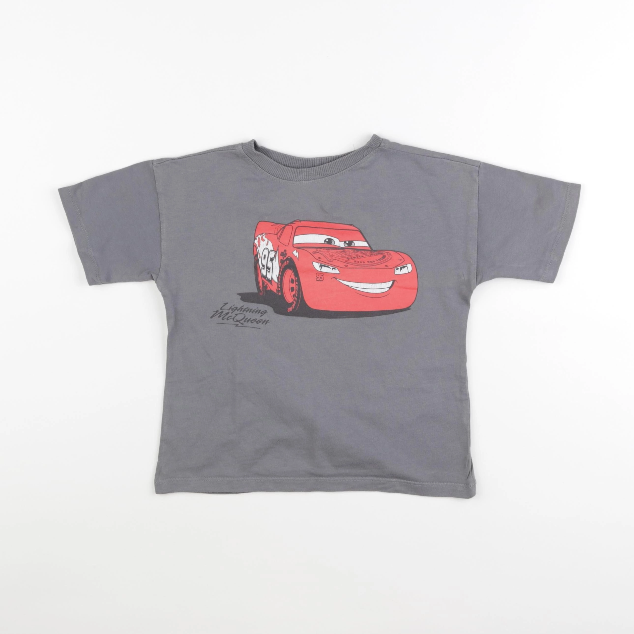 Zara - tee-shirt imprimé au dos gris - 4 ans