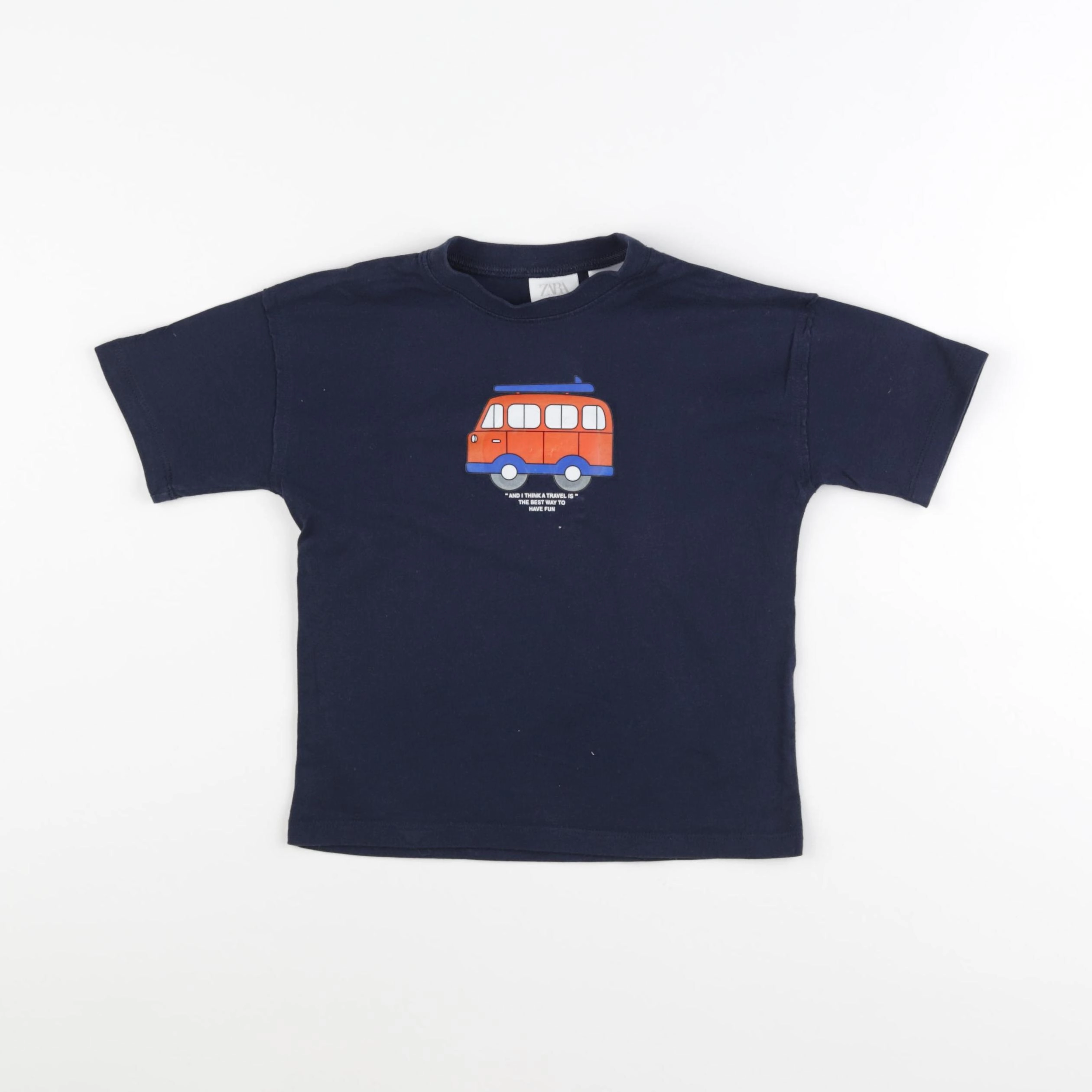 Zara - tee-shirt bleu - 3 ans