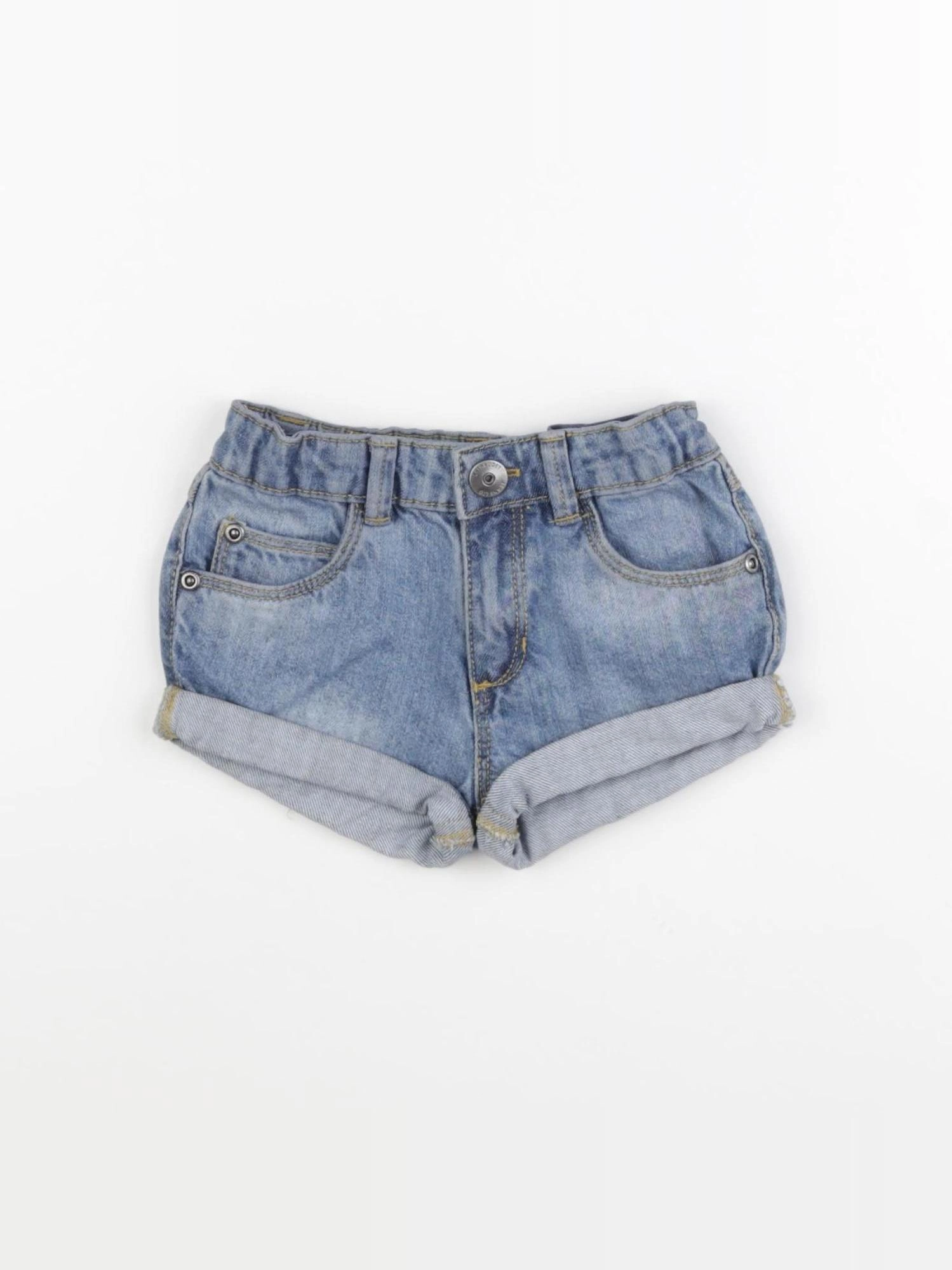 Vertbaudet - short bleu - 2 ans