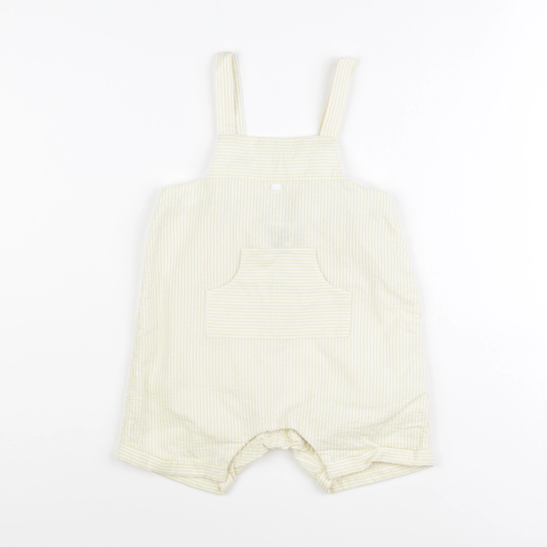 Cyrillus - combinaison blanc, jaune - 12 mois