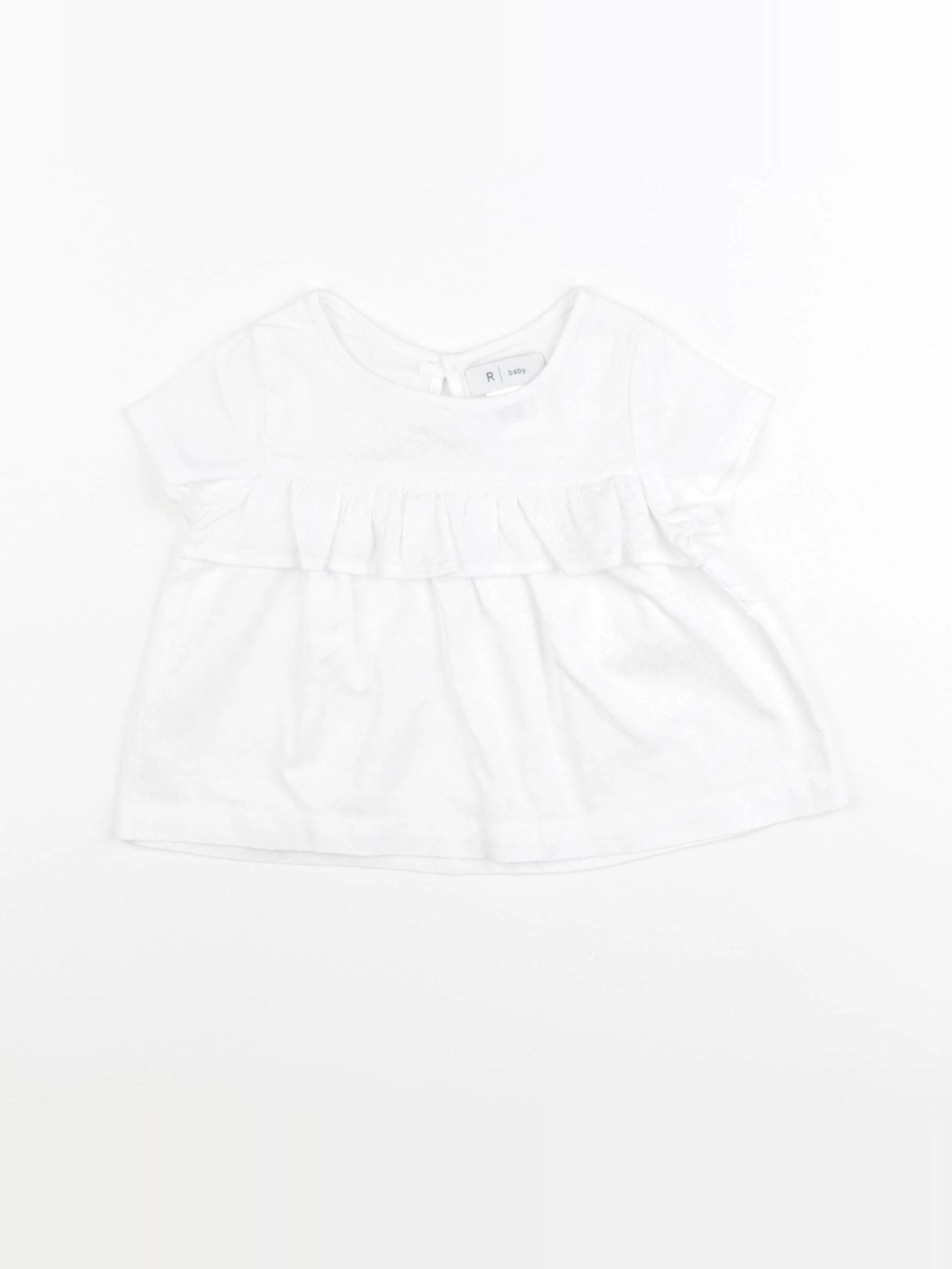 La Redoute - blouse blanc - 6 mois