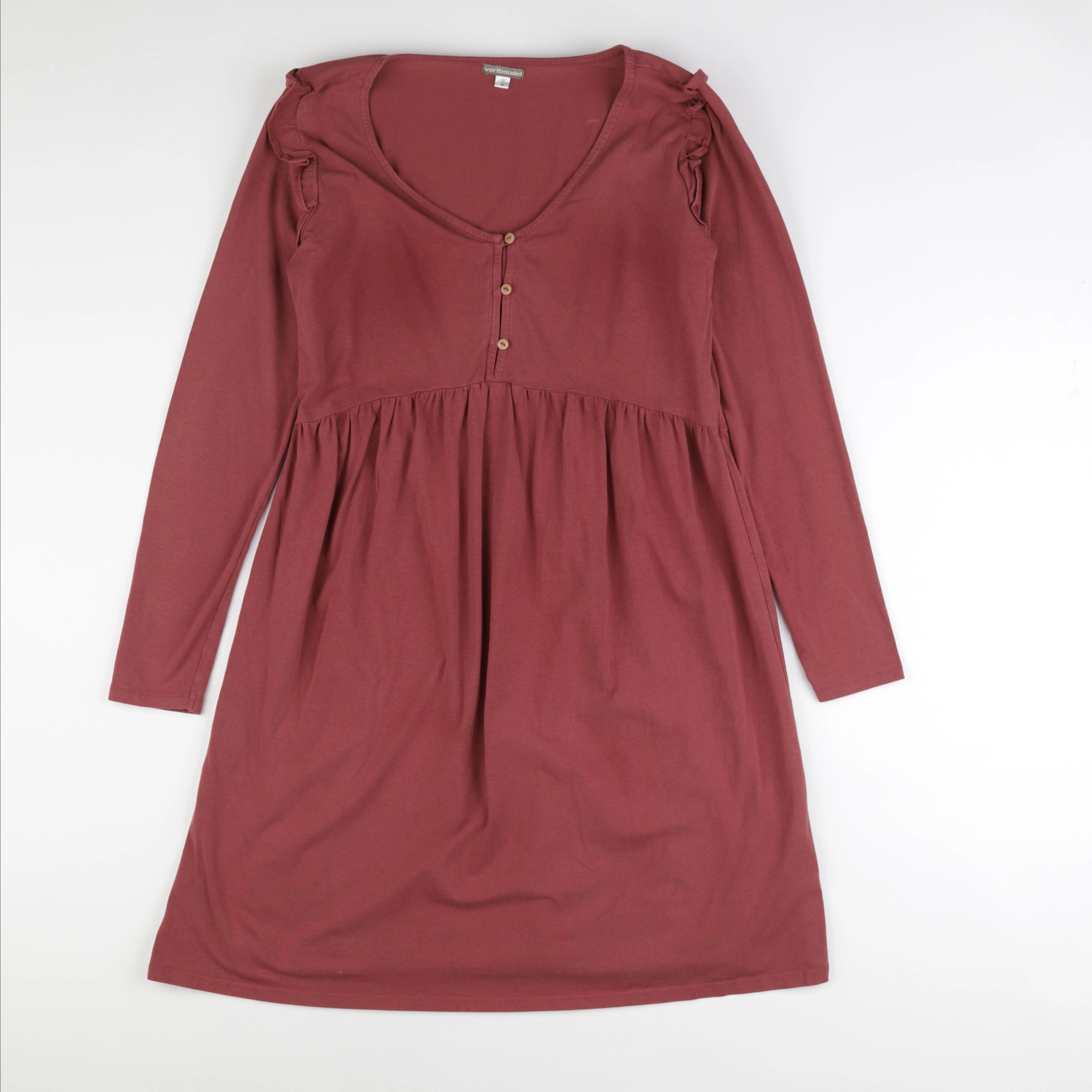 Vertbaudet - robe grossesse rouge - 42 à 44