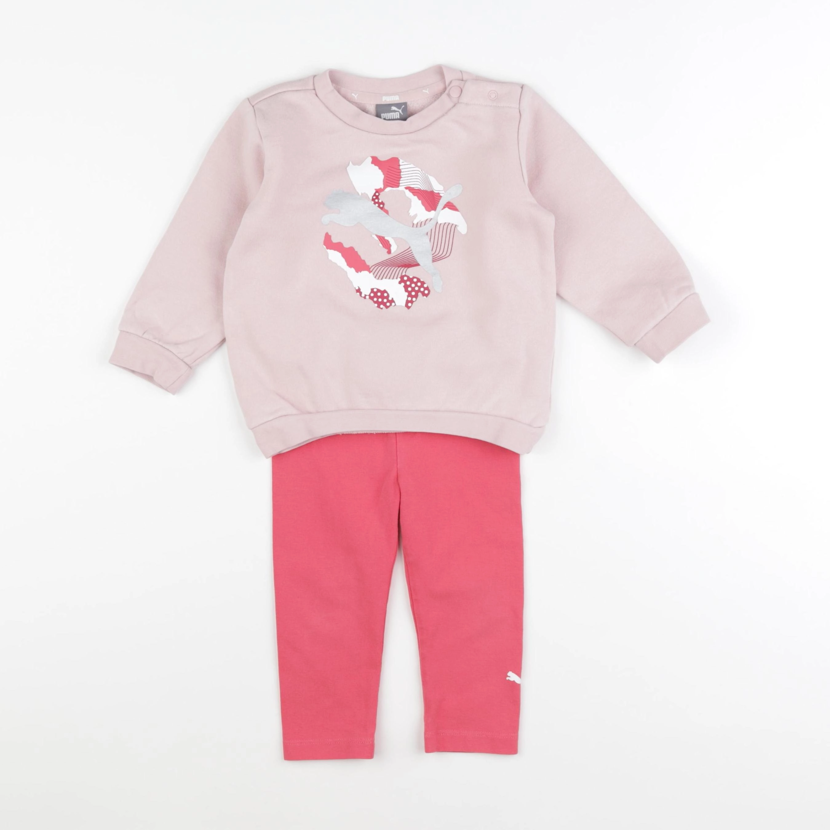 Puma - ensemble rose - 9/12 mois