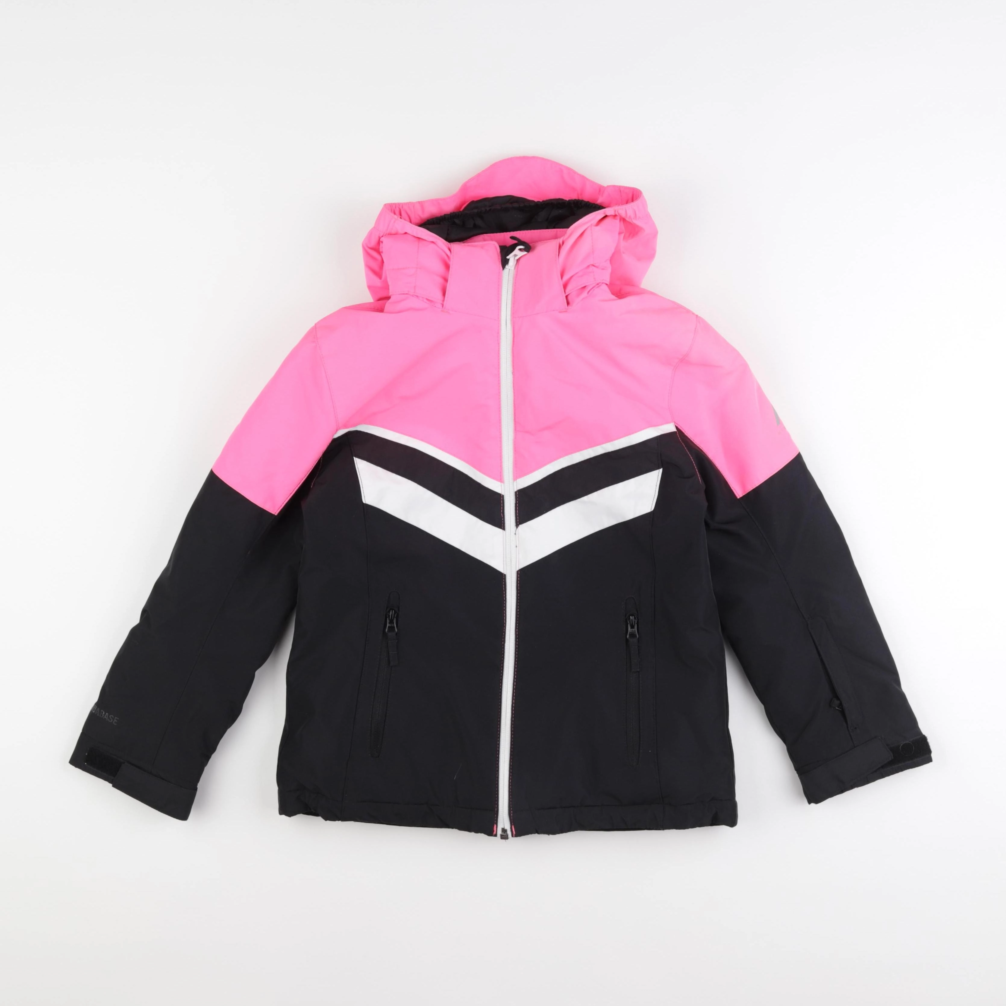 Decathlon ski - manteau de ski rose fluo - 8 ans