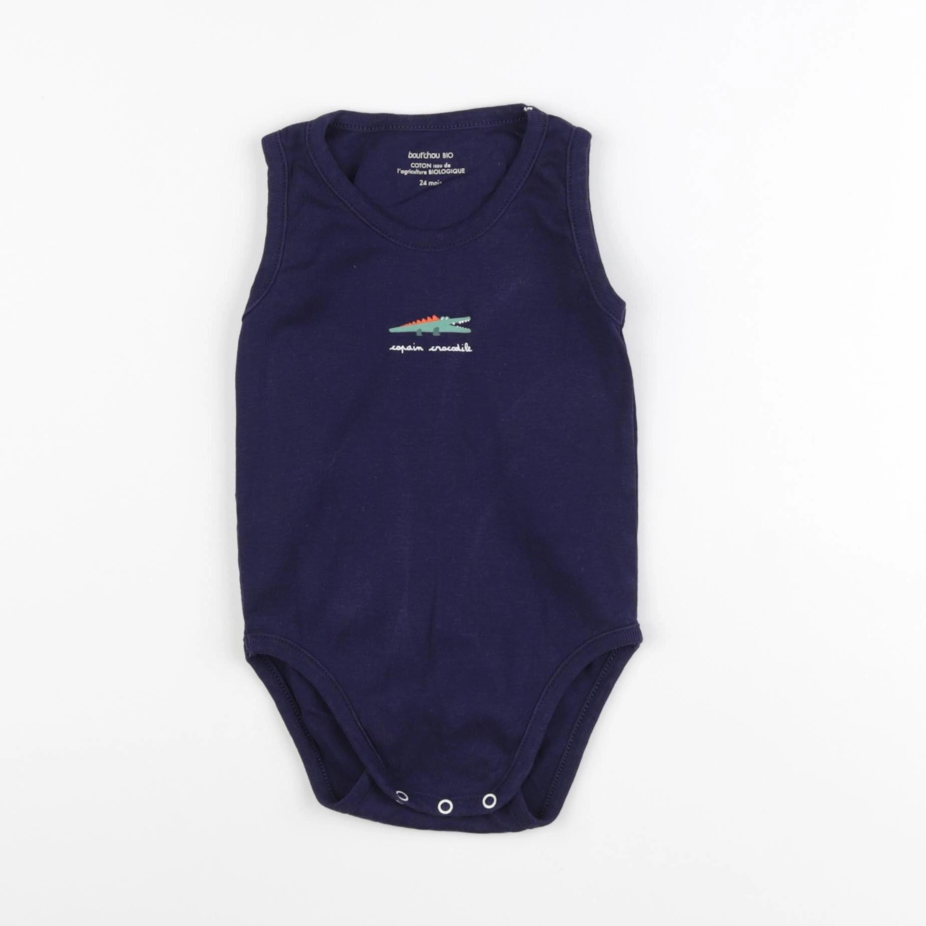 Boutchou - body bleu - 24 mois