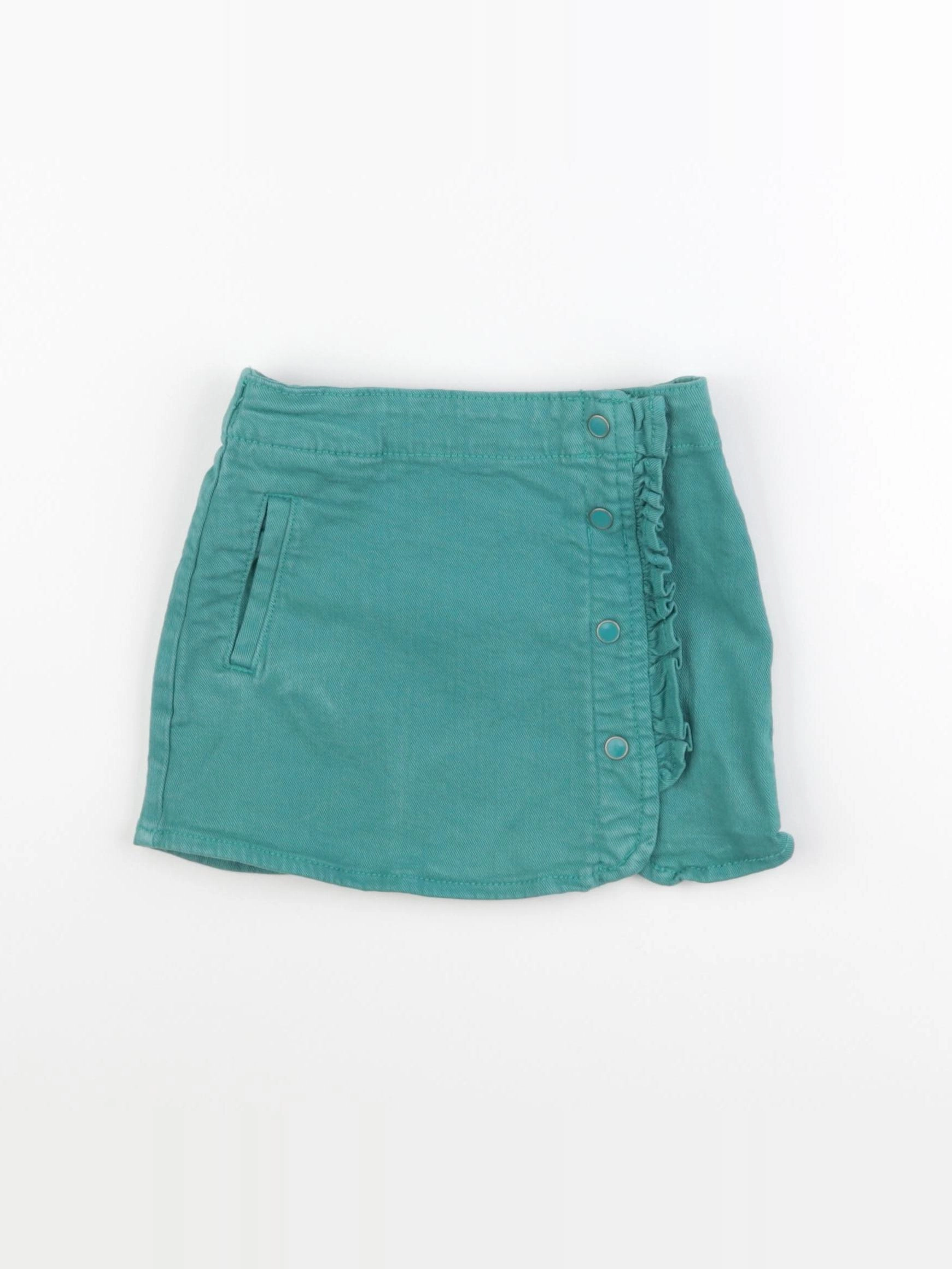 Tape à l'oeil - jupe short vert - 4 ans