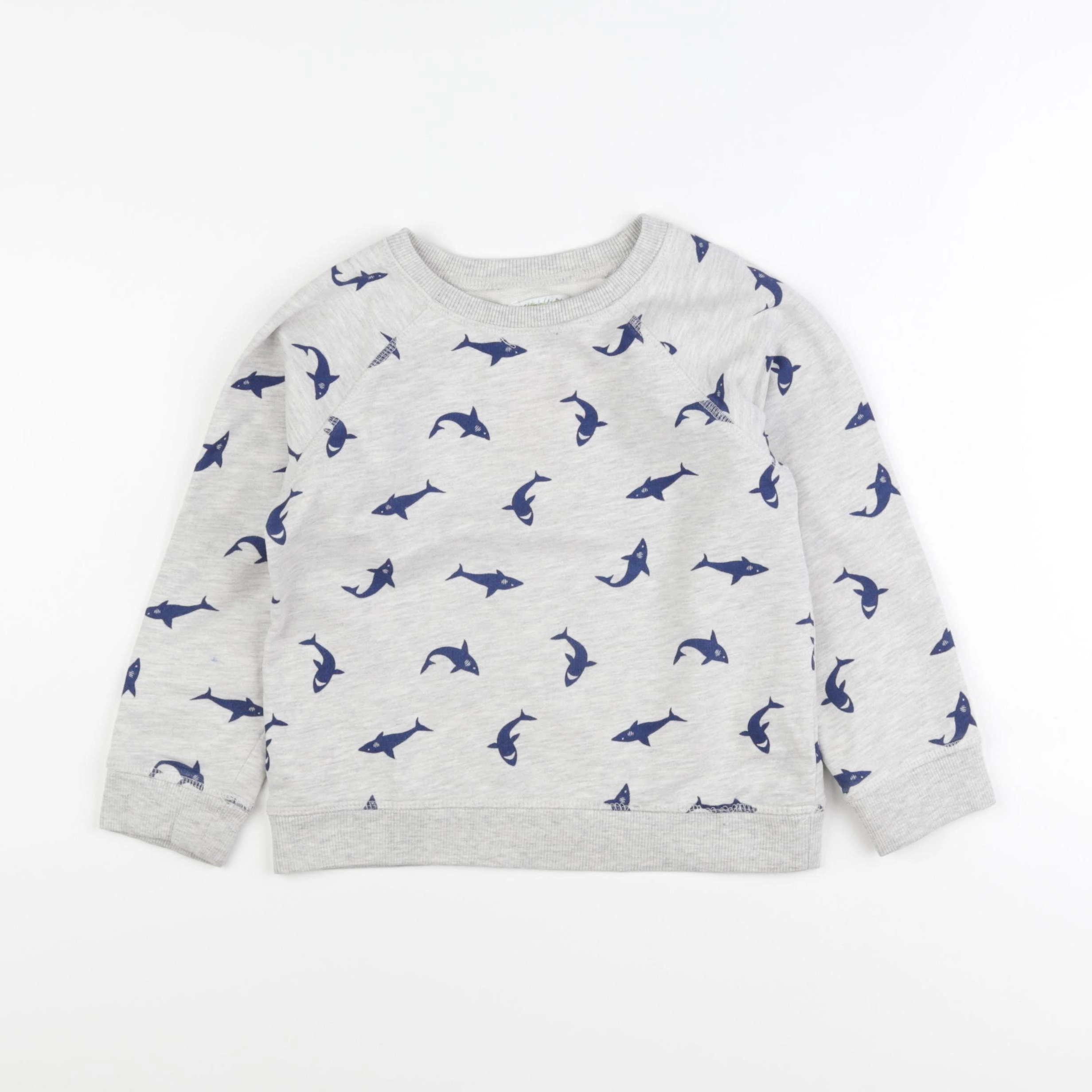 Vertbaudet - sweat gris - 6 ans