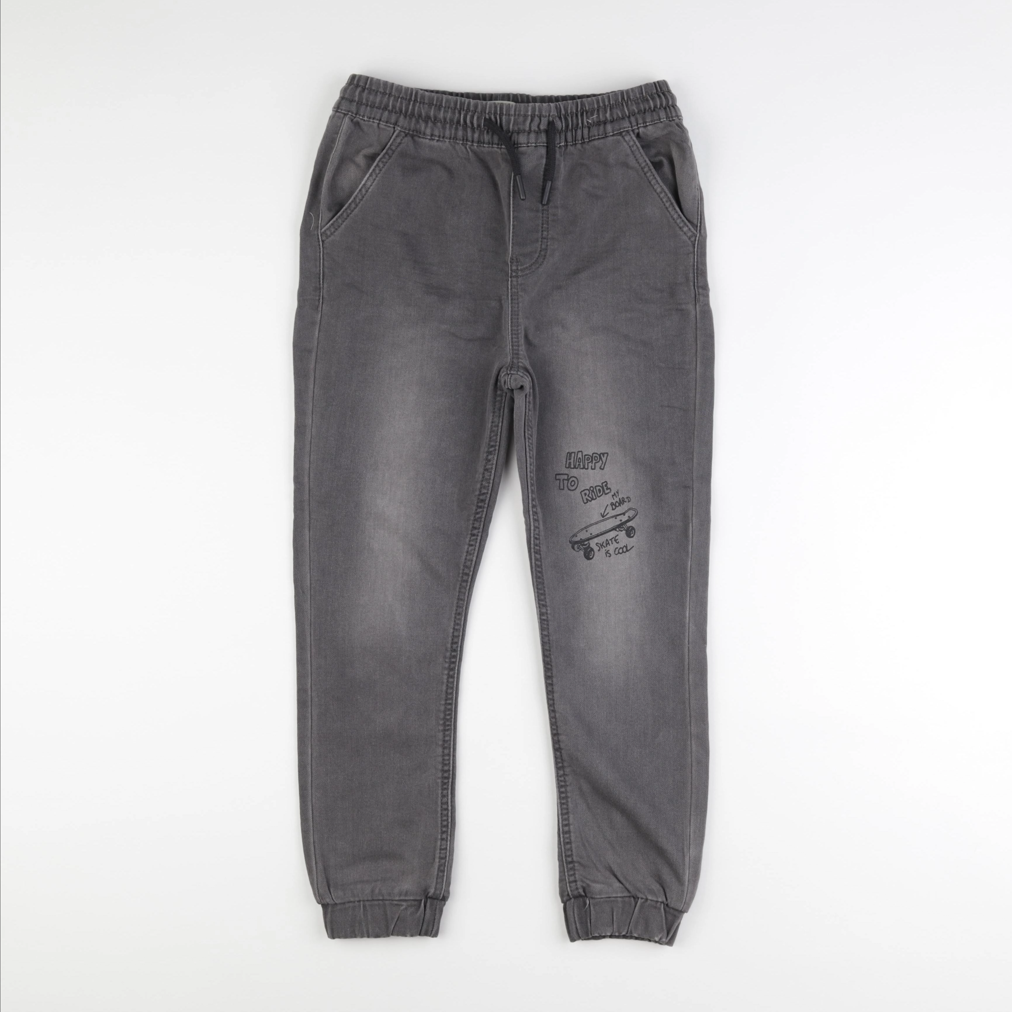 Vertbaudet - jean gris - 10 ans