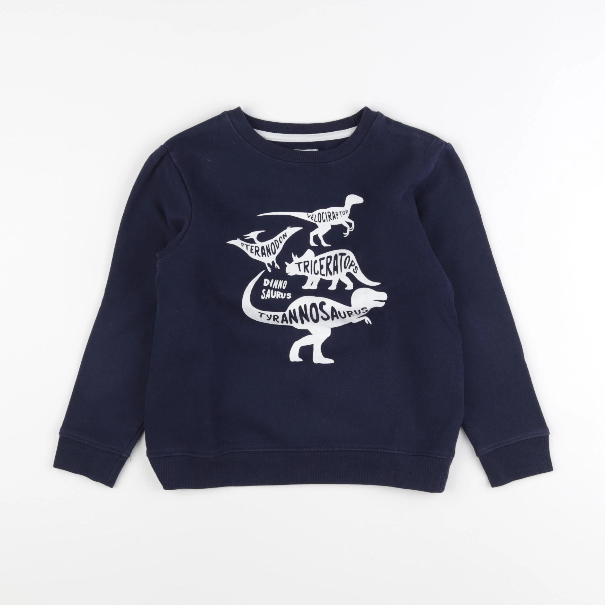 Vertbaudet - sweat bleu - 8 ans