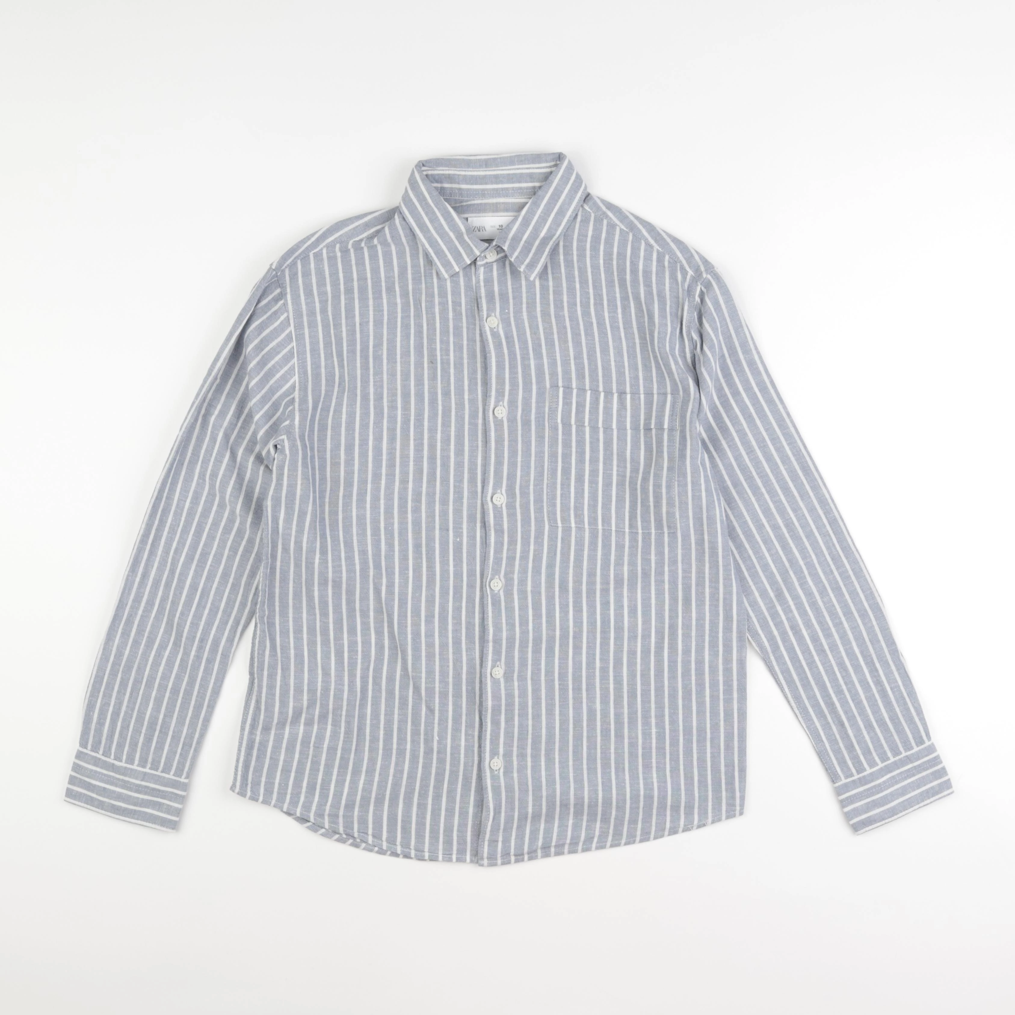 Zara - chemise bleu - 10 ans