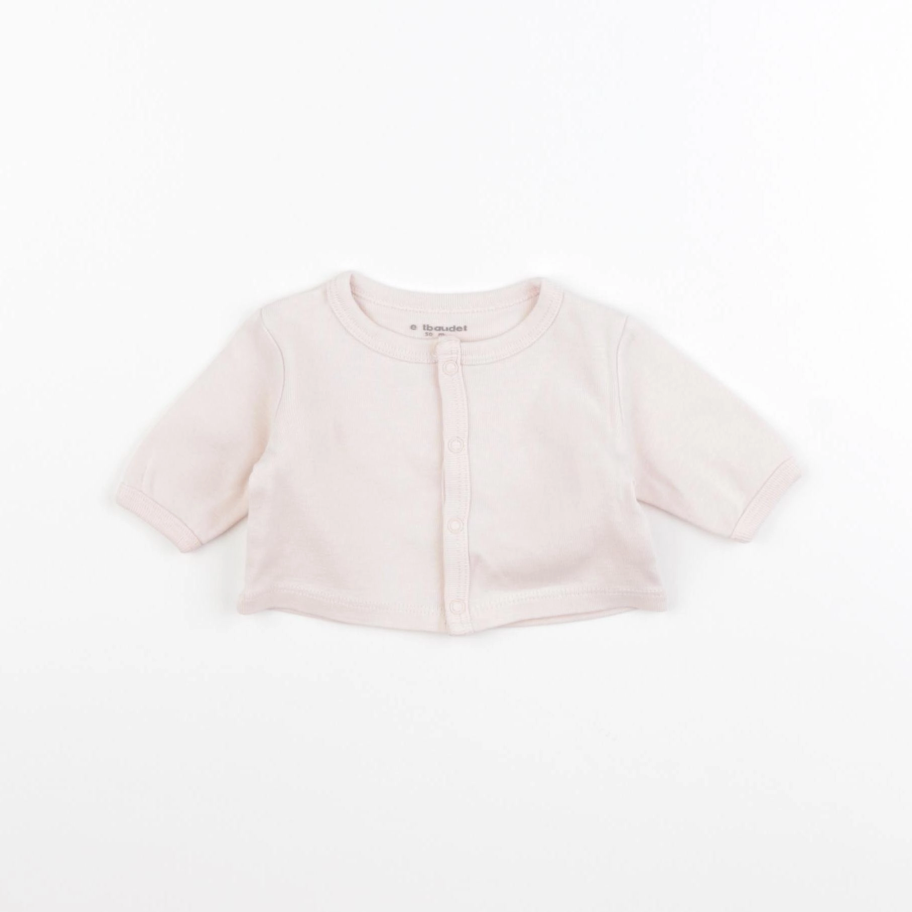 Vertbaudet - tee-shirt rose - 0 mois