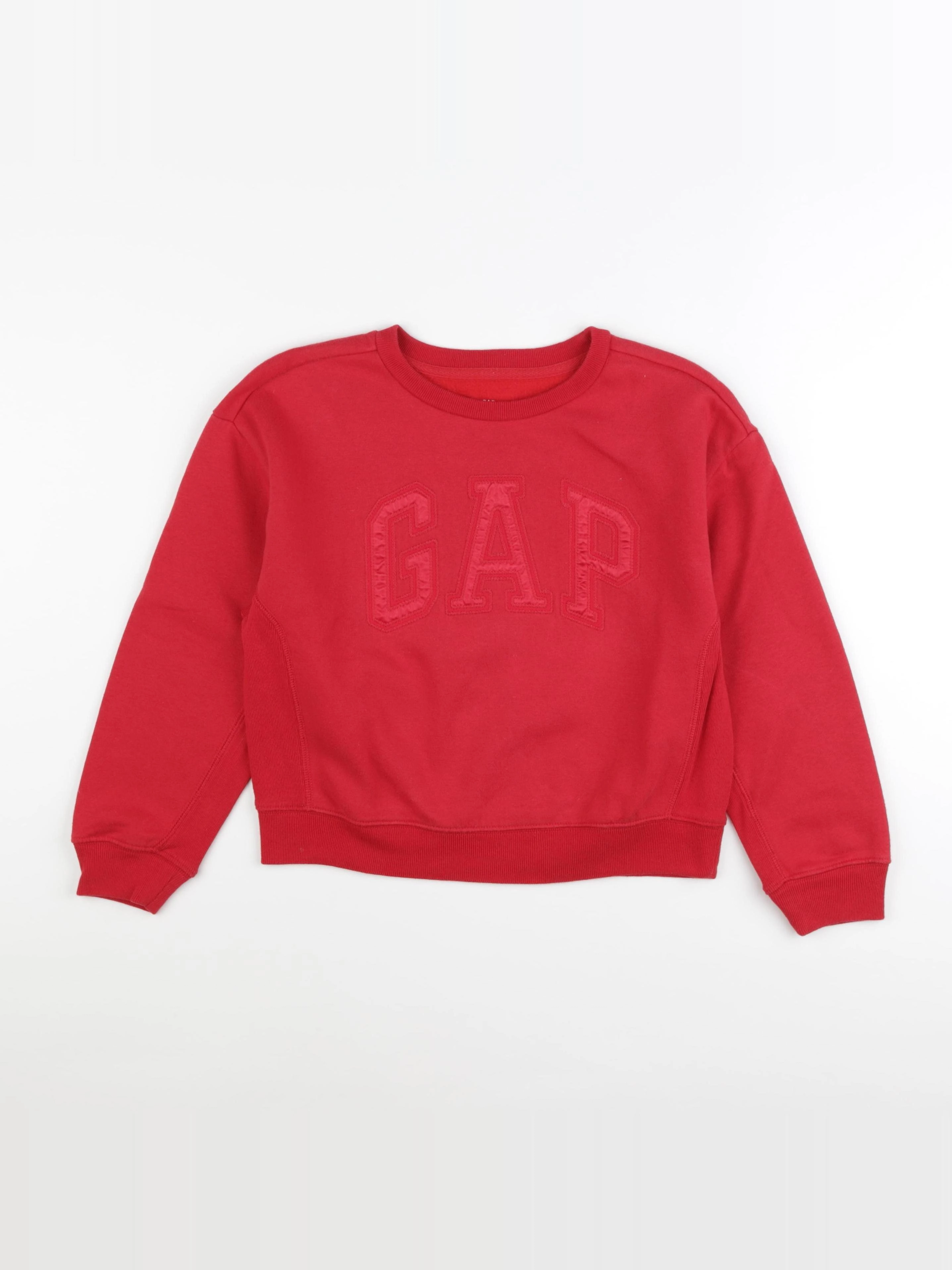 GAP - sweat rouge - 8/9 ans