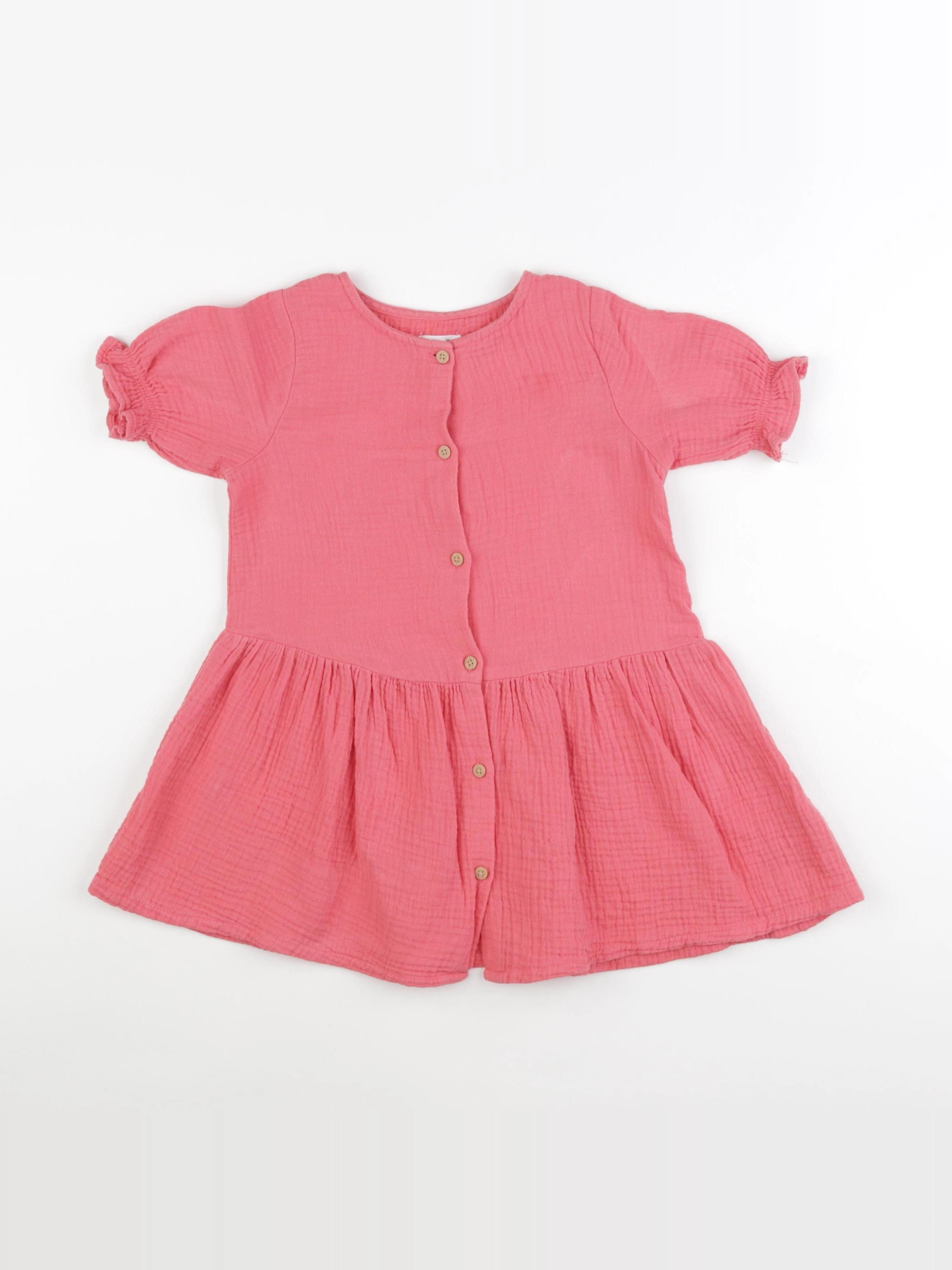 Vertbaudet - blouse rose - 4 ans