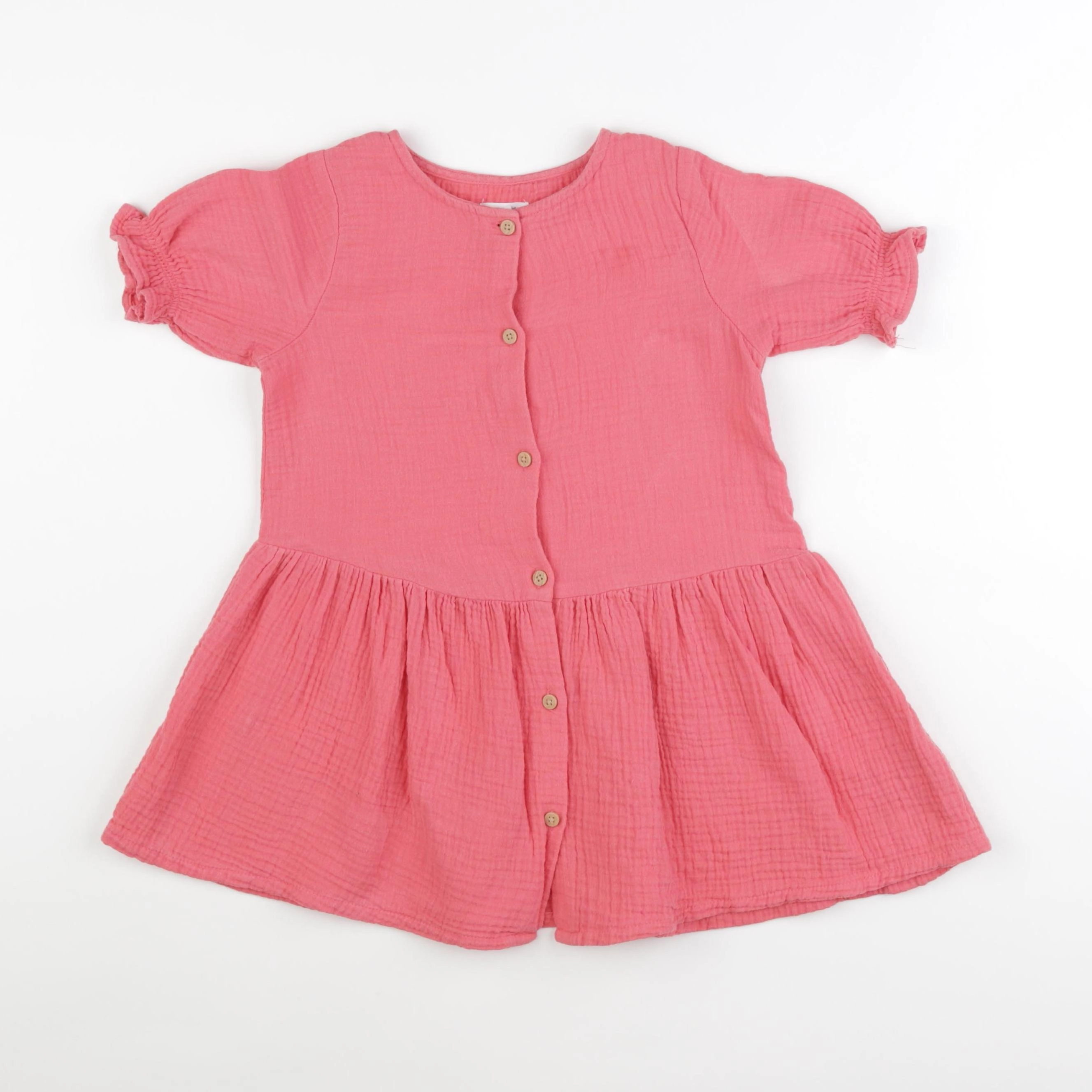 Vertbaudet - blouse rose - 4 ans