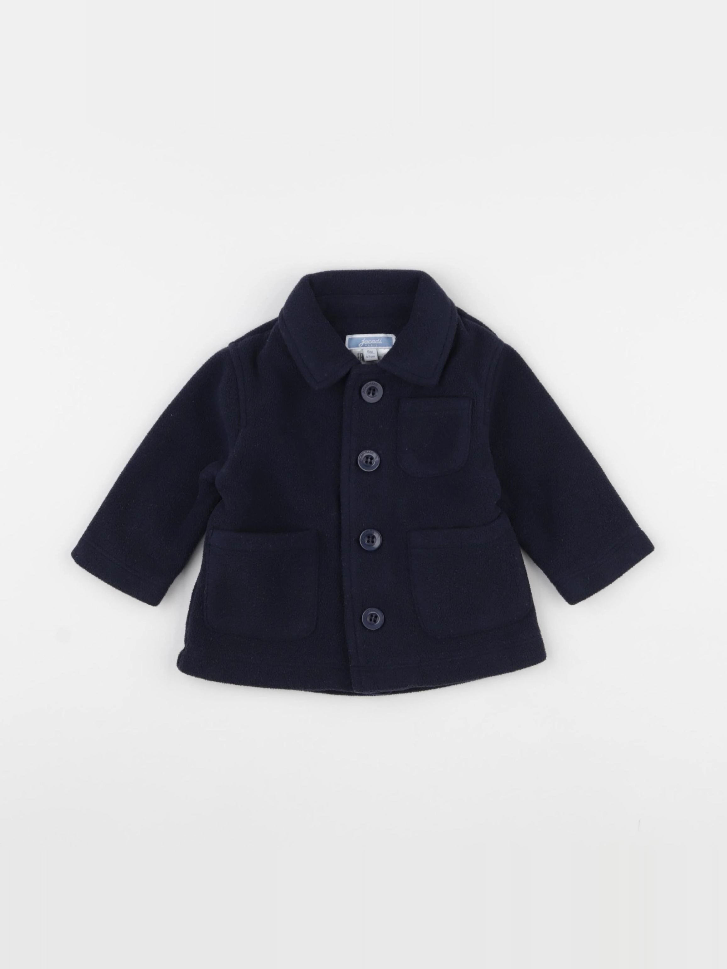 Jacadi - veste bleu - 6 mois