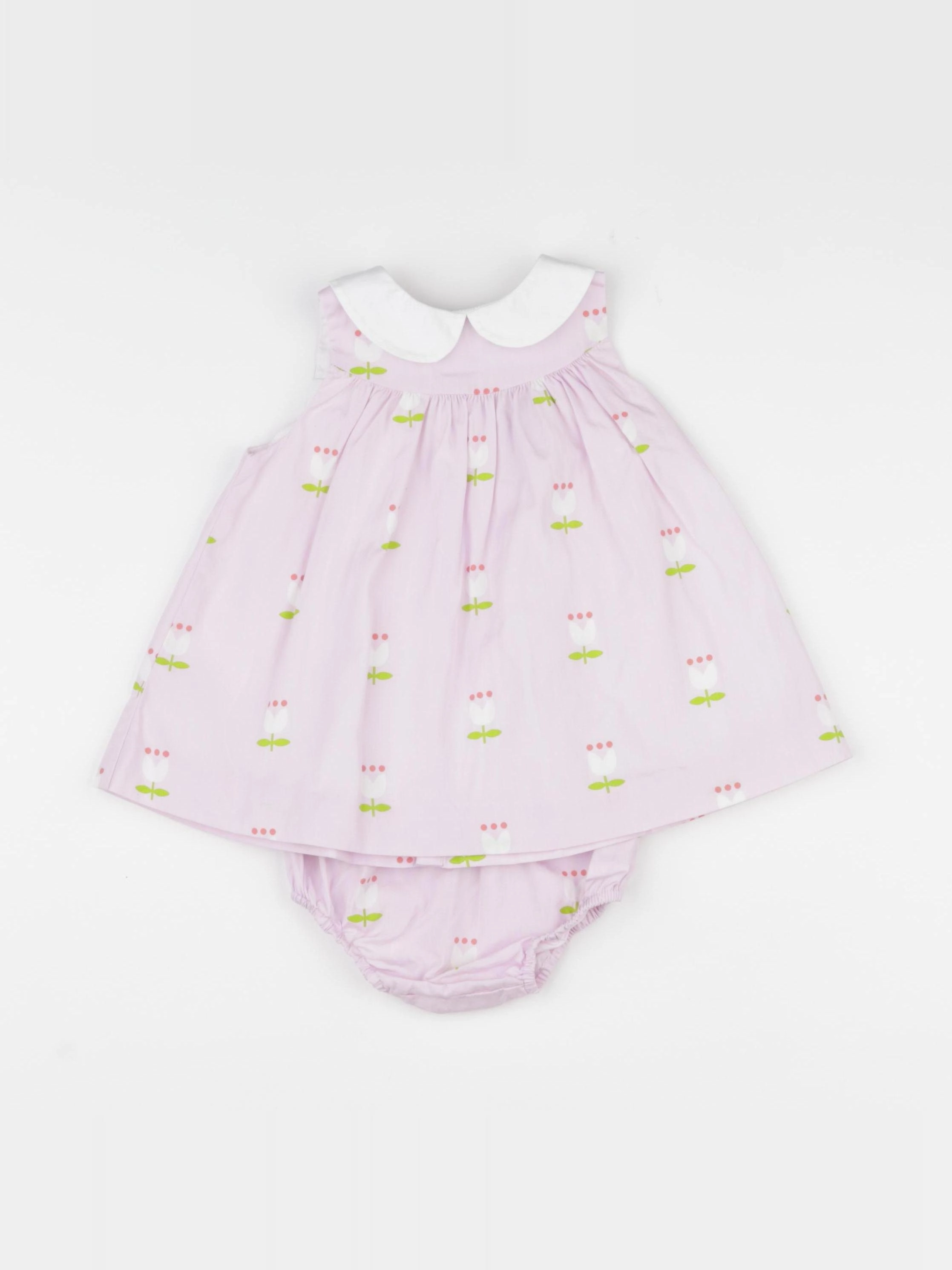 Jacadi - robe rose - 6 mois