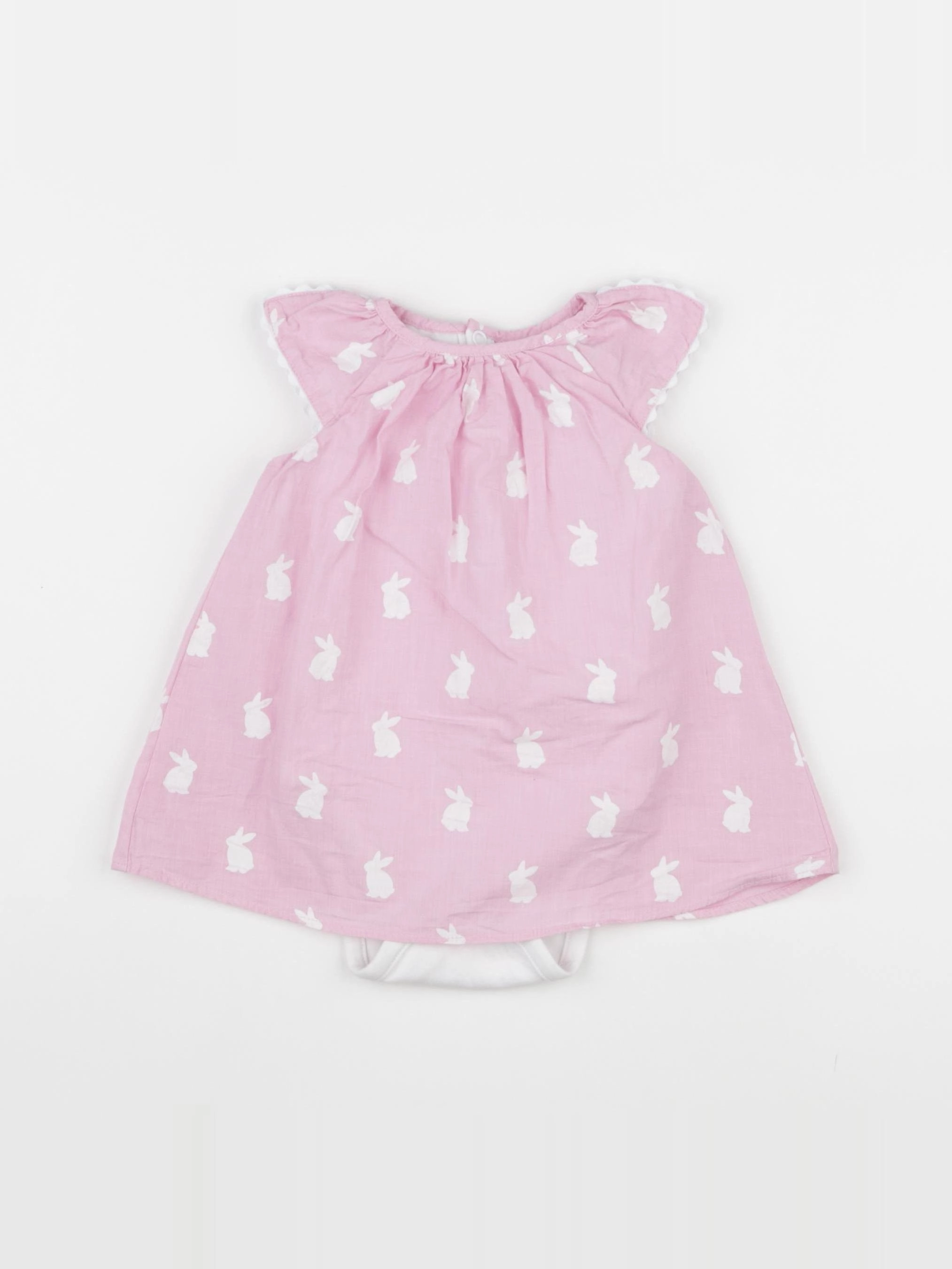 Jacadi - body robe rose - 6 mois