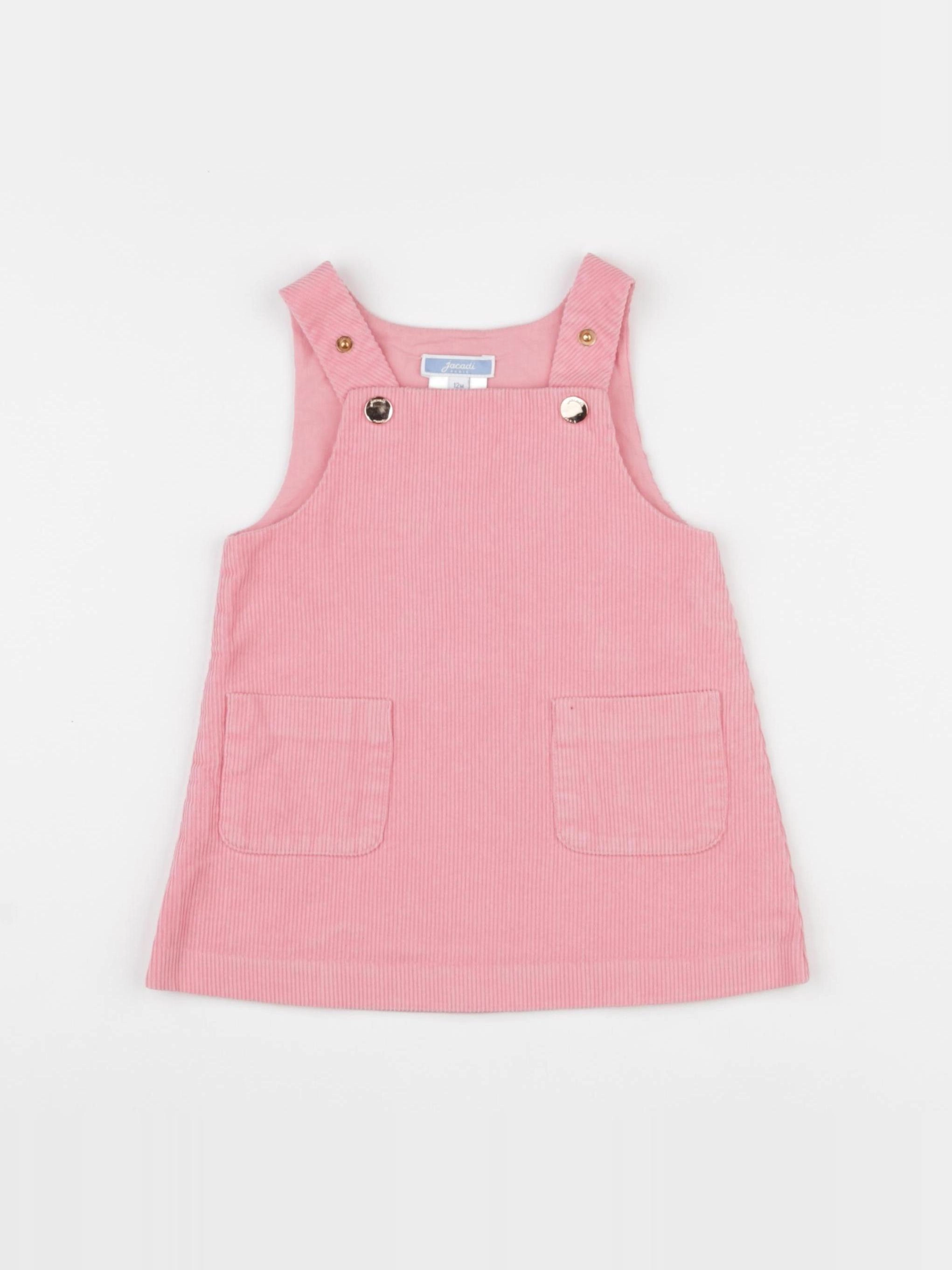 Jacadi - robe rose - 12 mois
