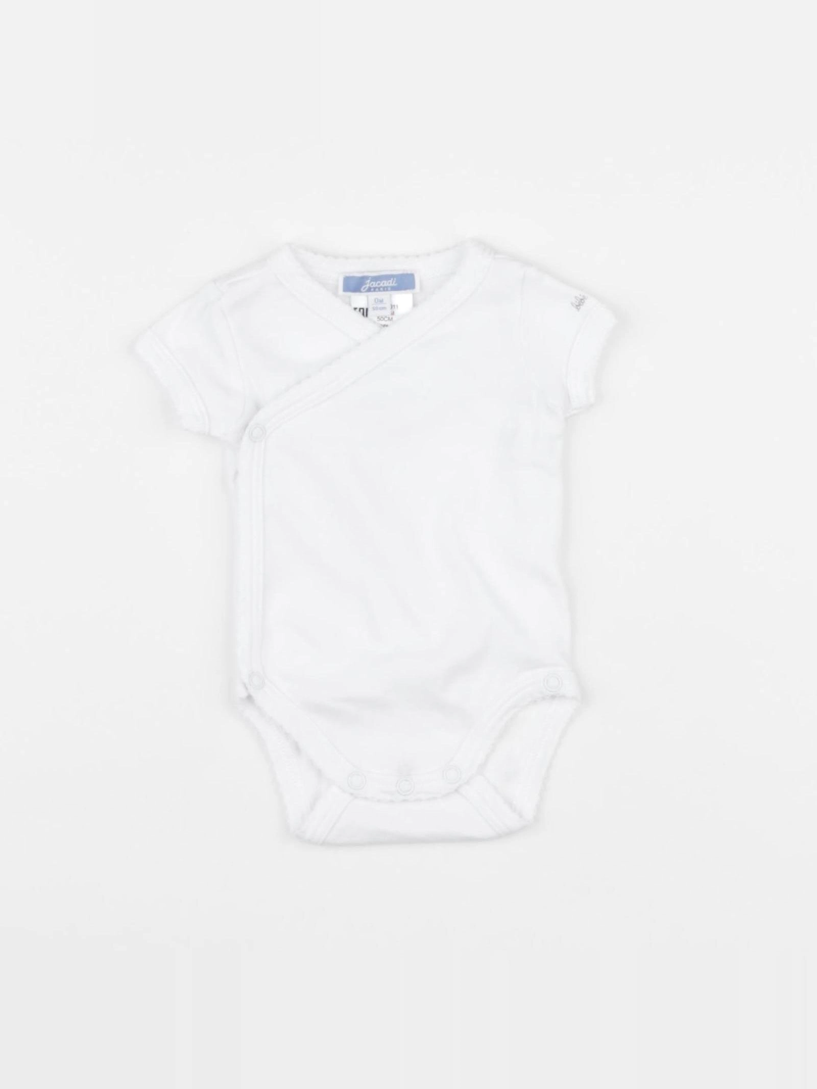Jacadi - body blanc - 0 mois