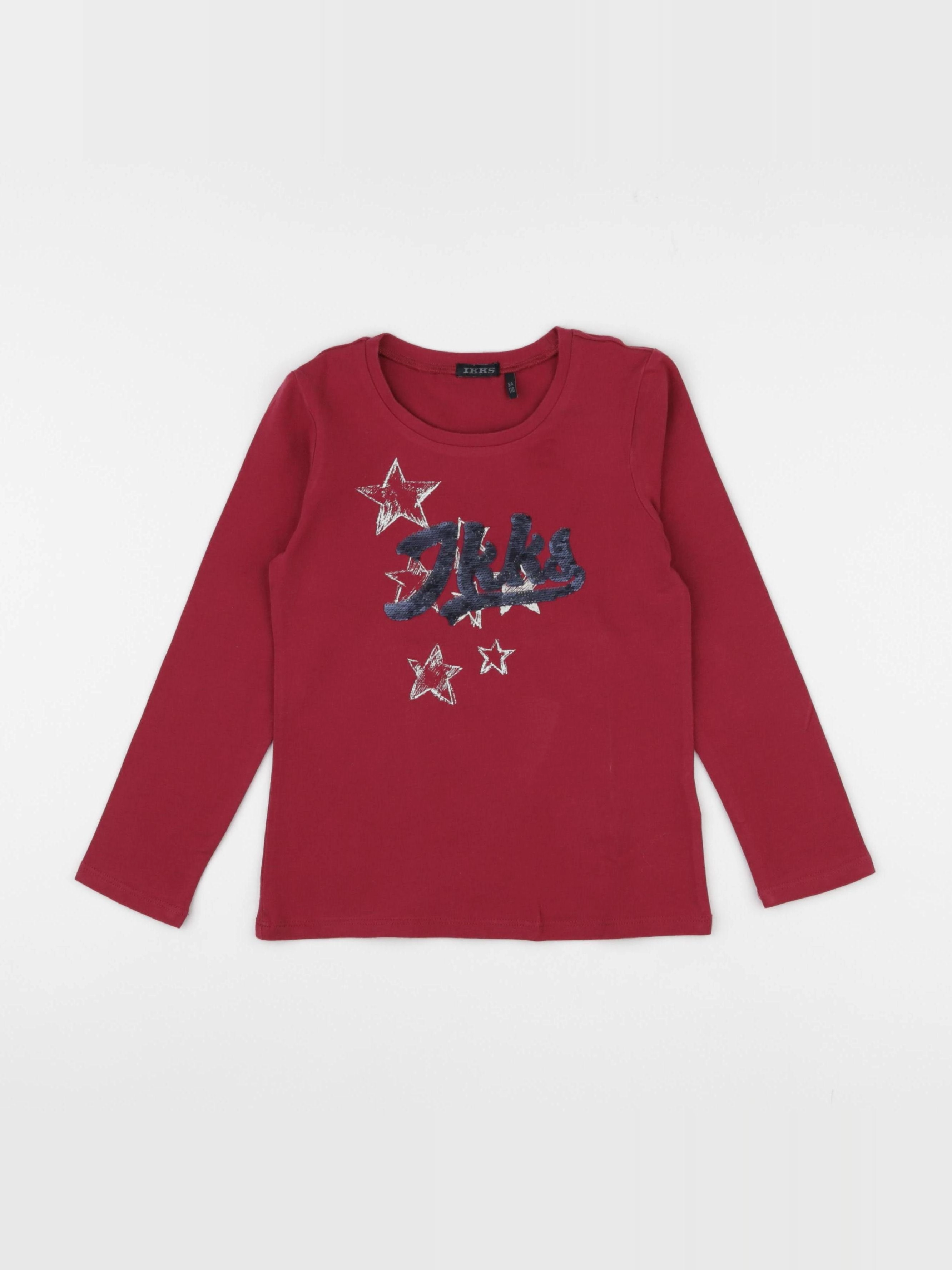IKKS - tee-shirt rouge - 5 ans