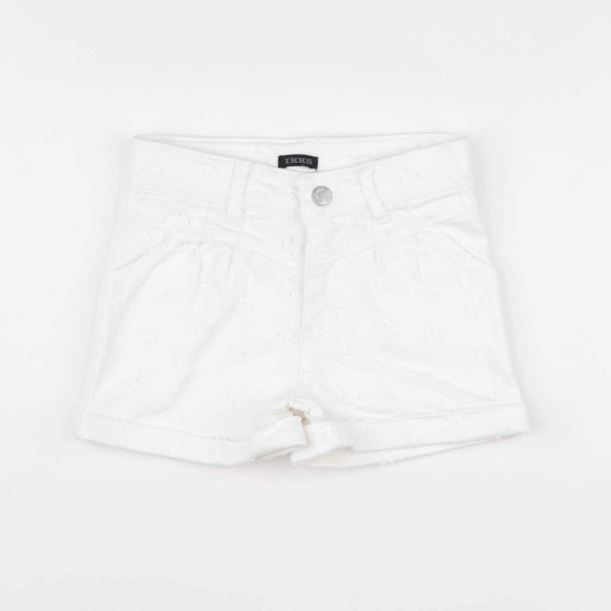 IKKS - short blanc - 5 ans