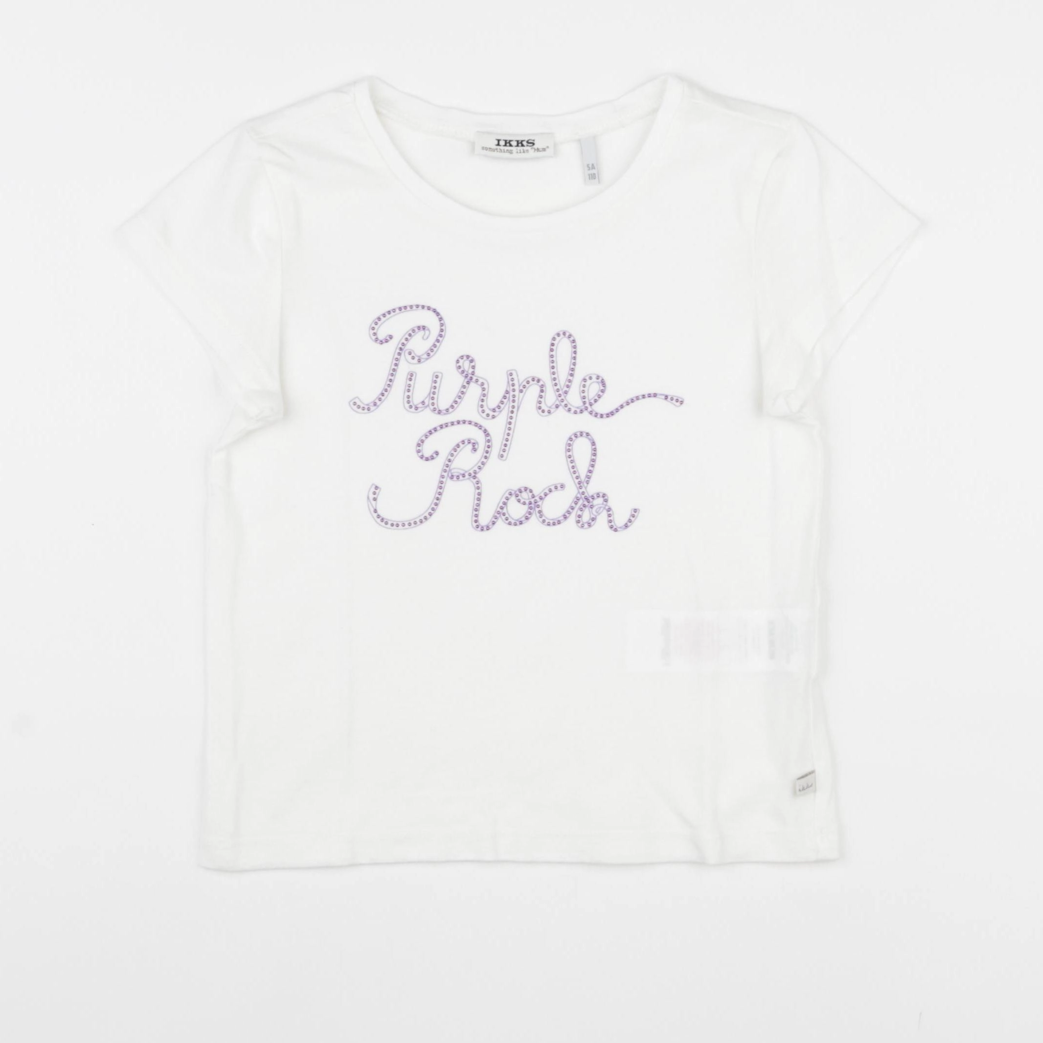 IKKS - tee-shirt blanc - 5 ans