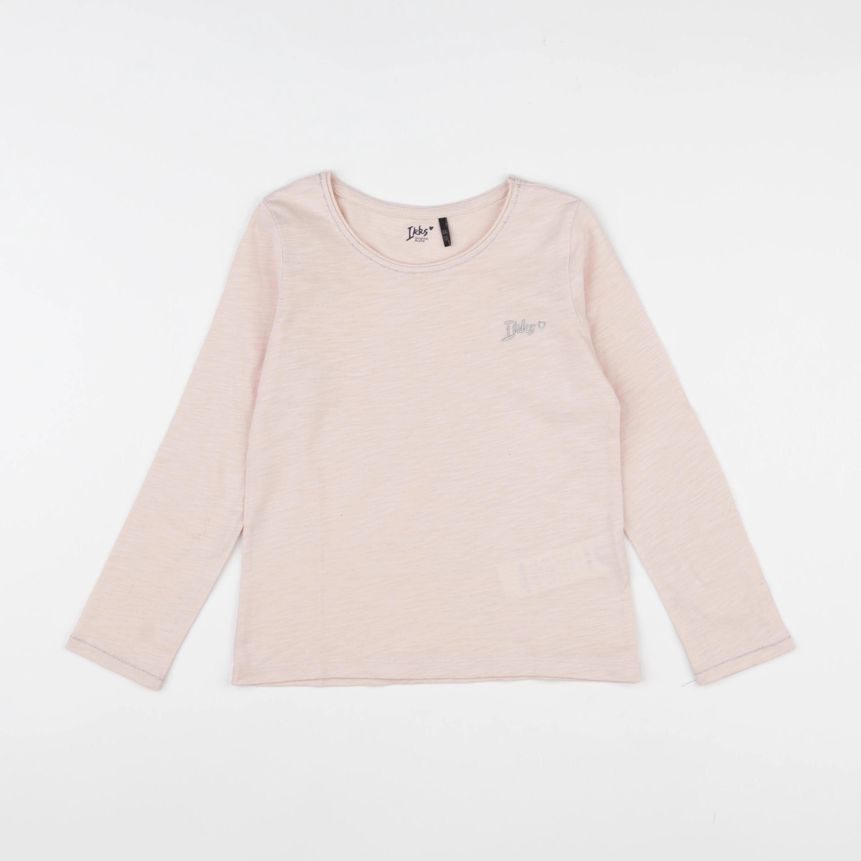 IKKS - tee-shirt rose - 6 ans