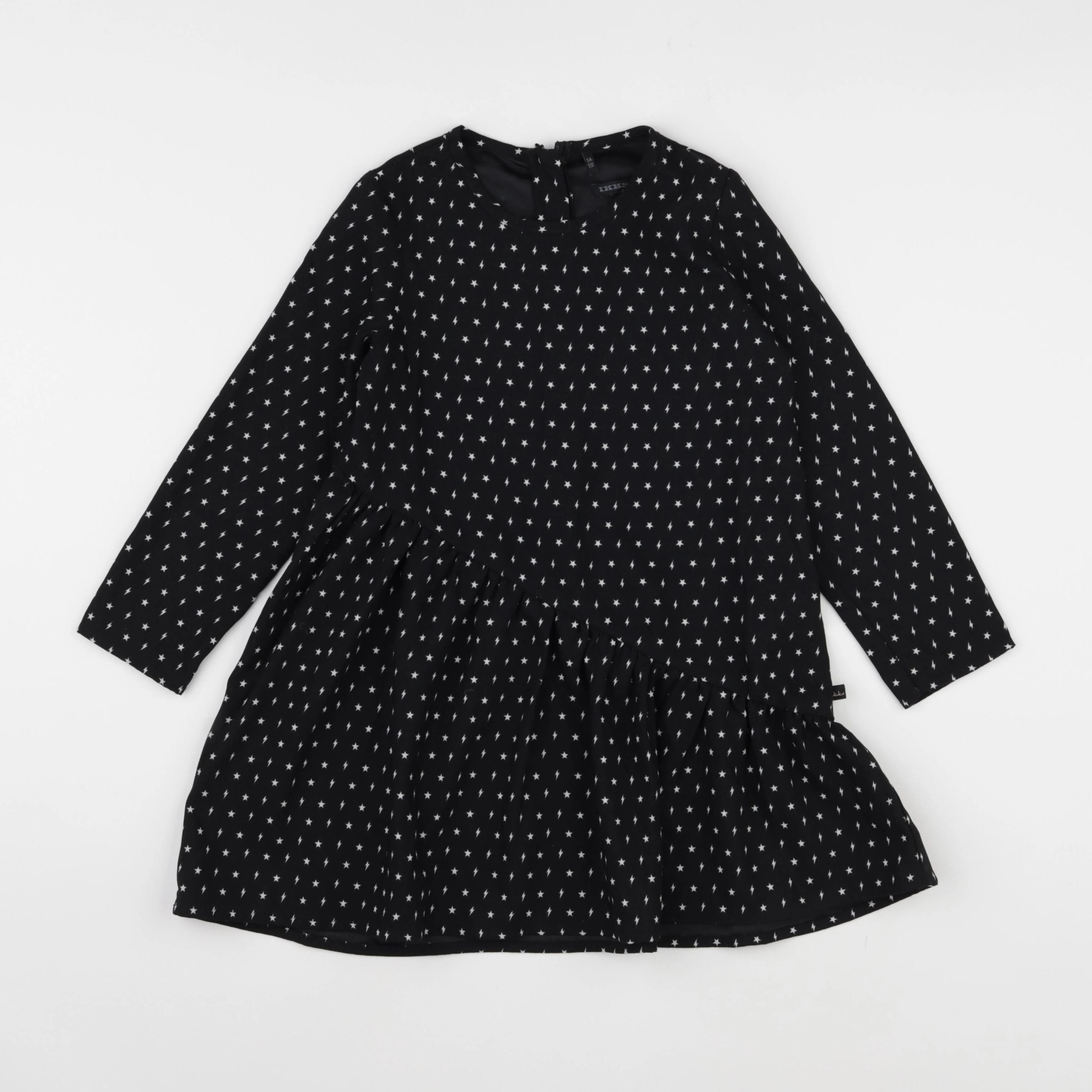 IKKS - robe noir, blanc - 5 ans