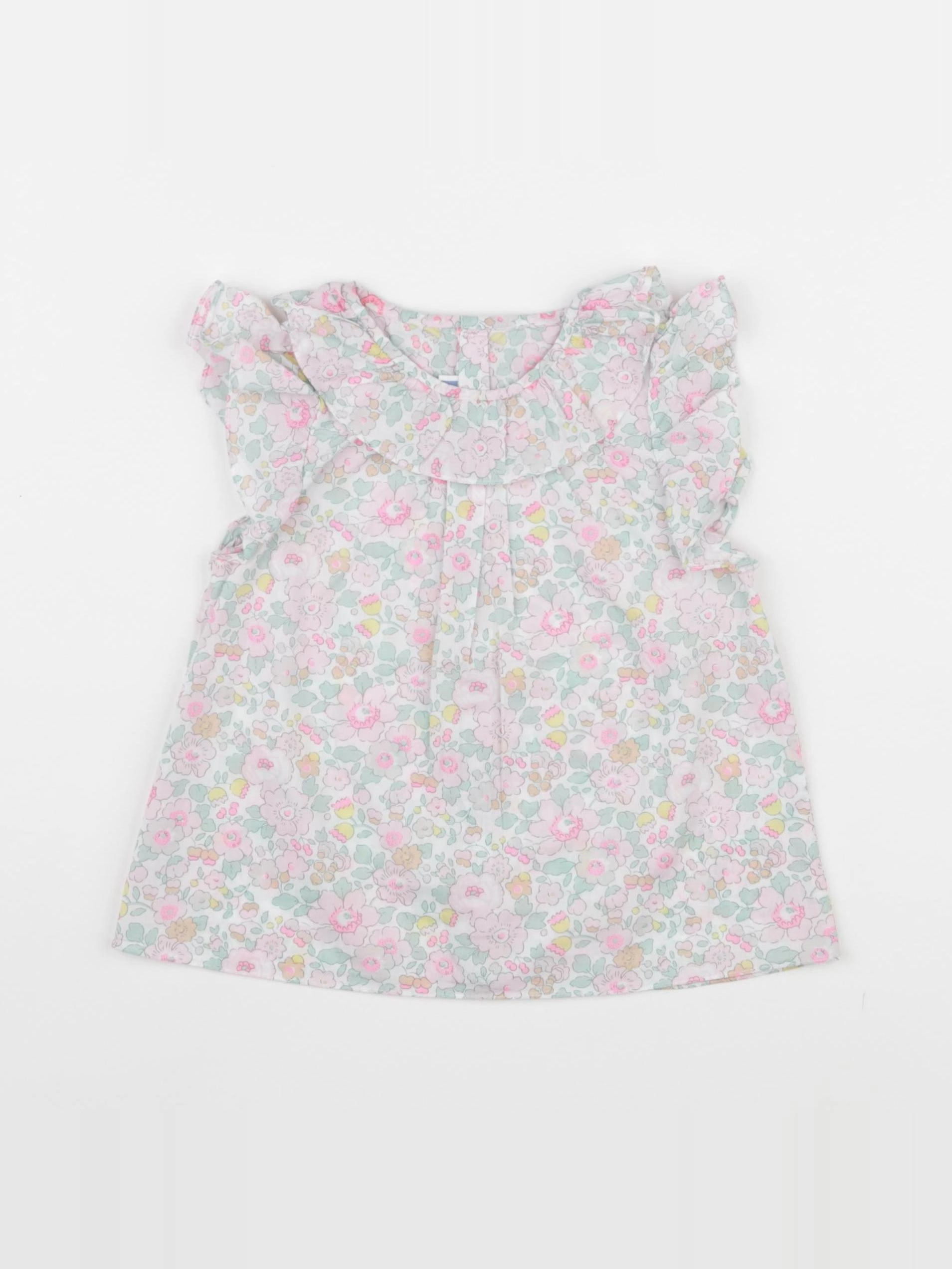Jacadi - blouse liberty multicolore - 36 mois