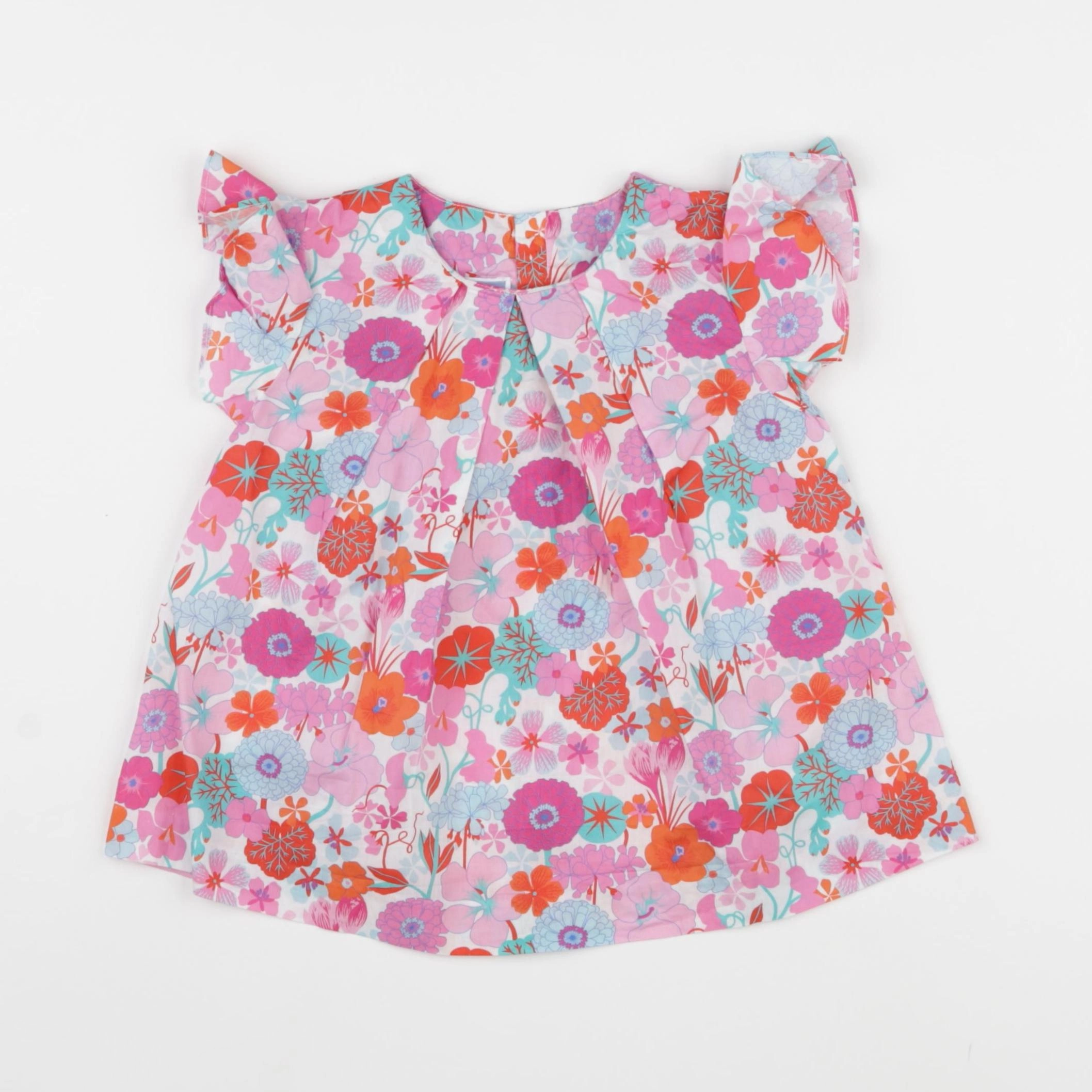 Jacadi - blouse liberty multicolore - 36 mois