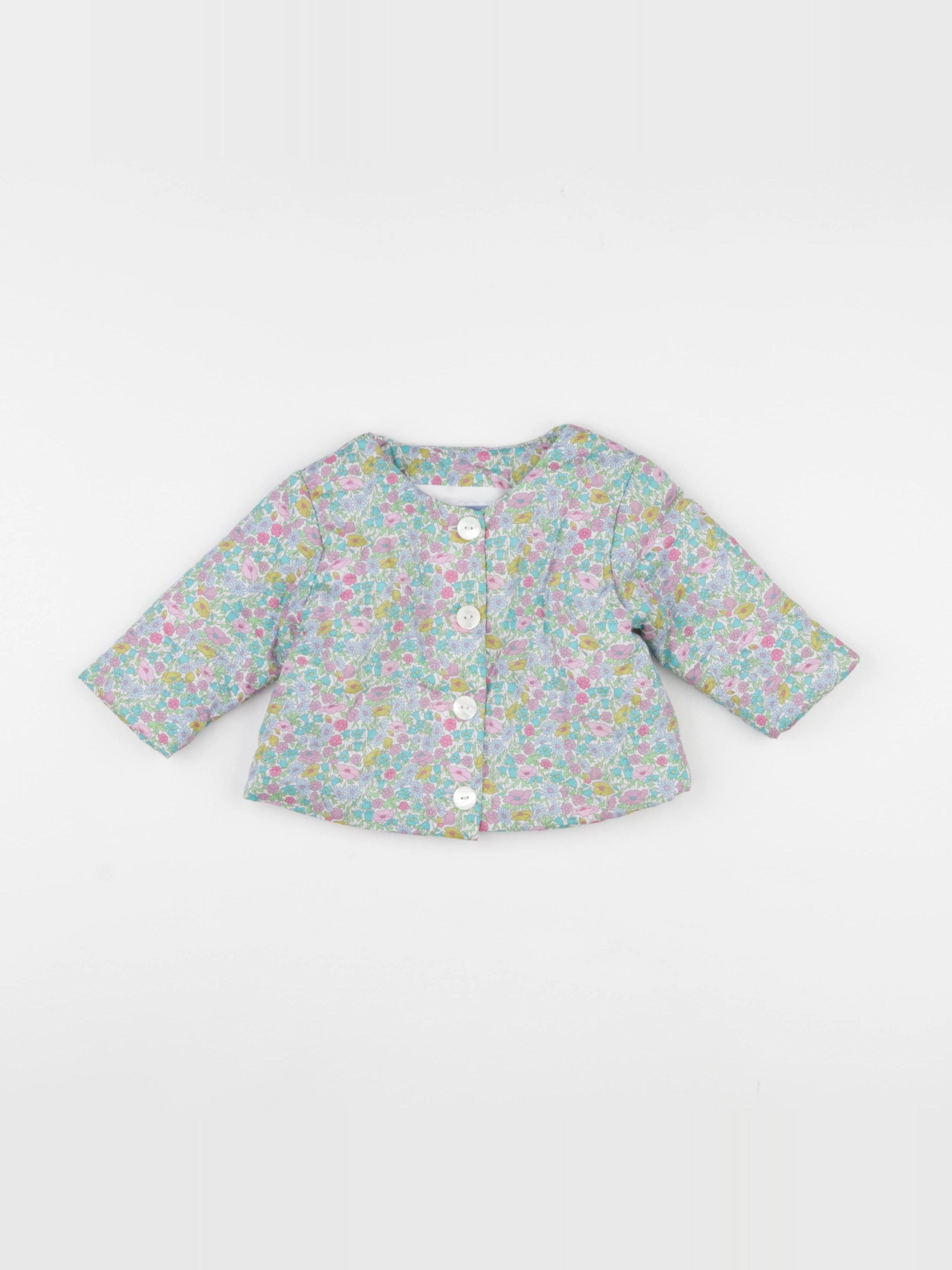 Jacadi - veste multicolore - 6 mois