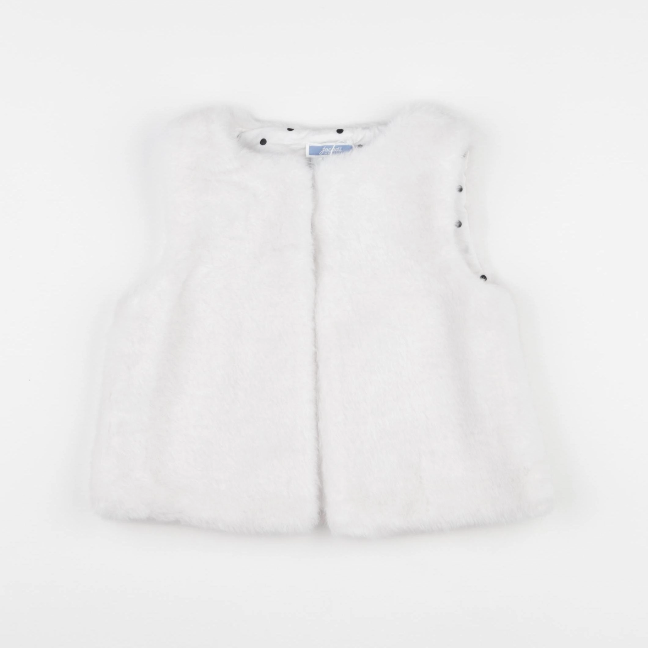 Jacadi - gilet blanc - 36 mois