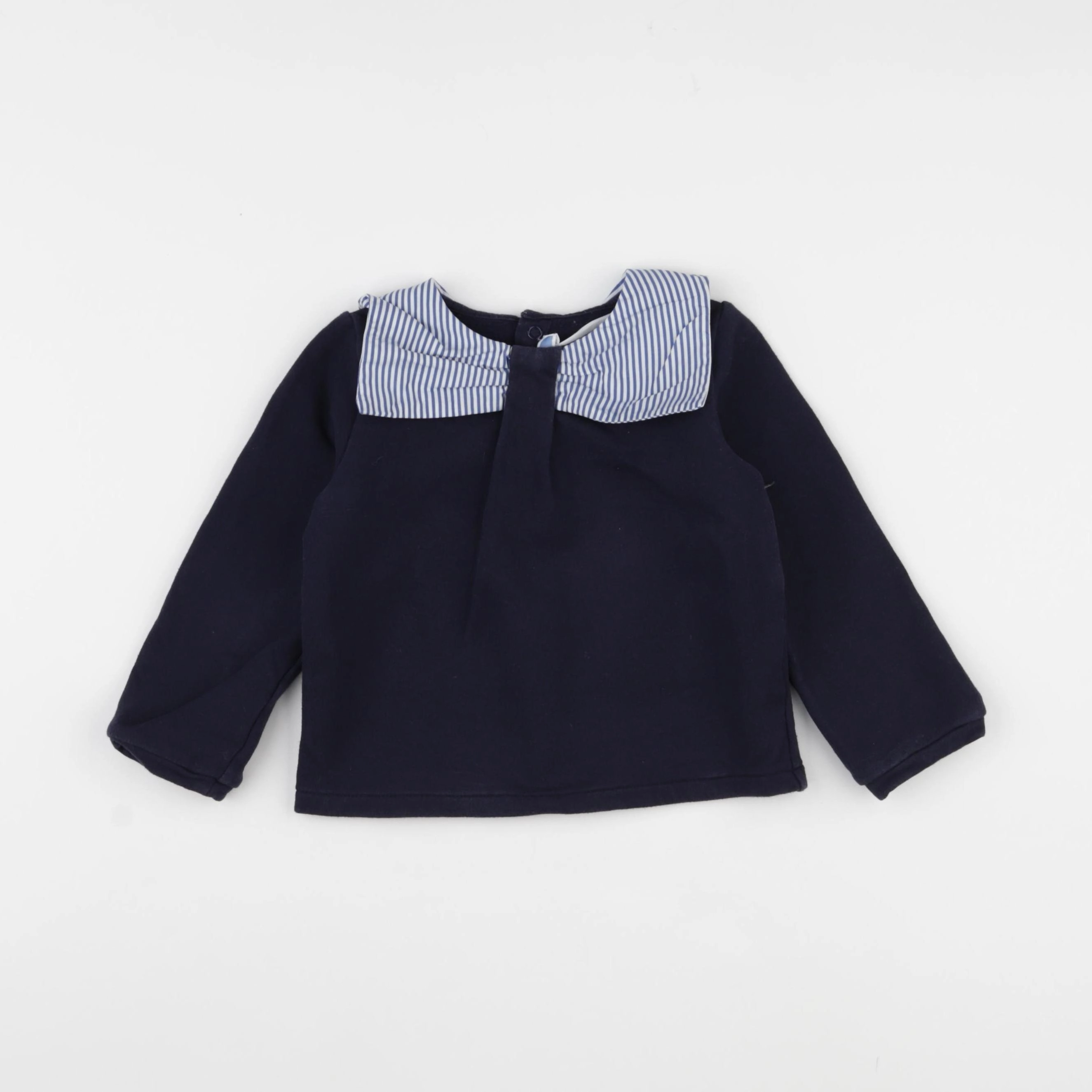 Jacadi - sweat bleu - 36 mois