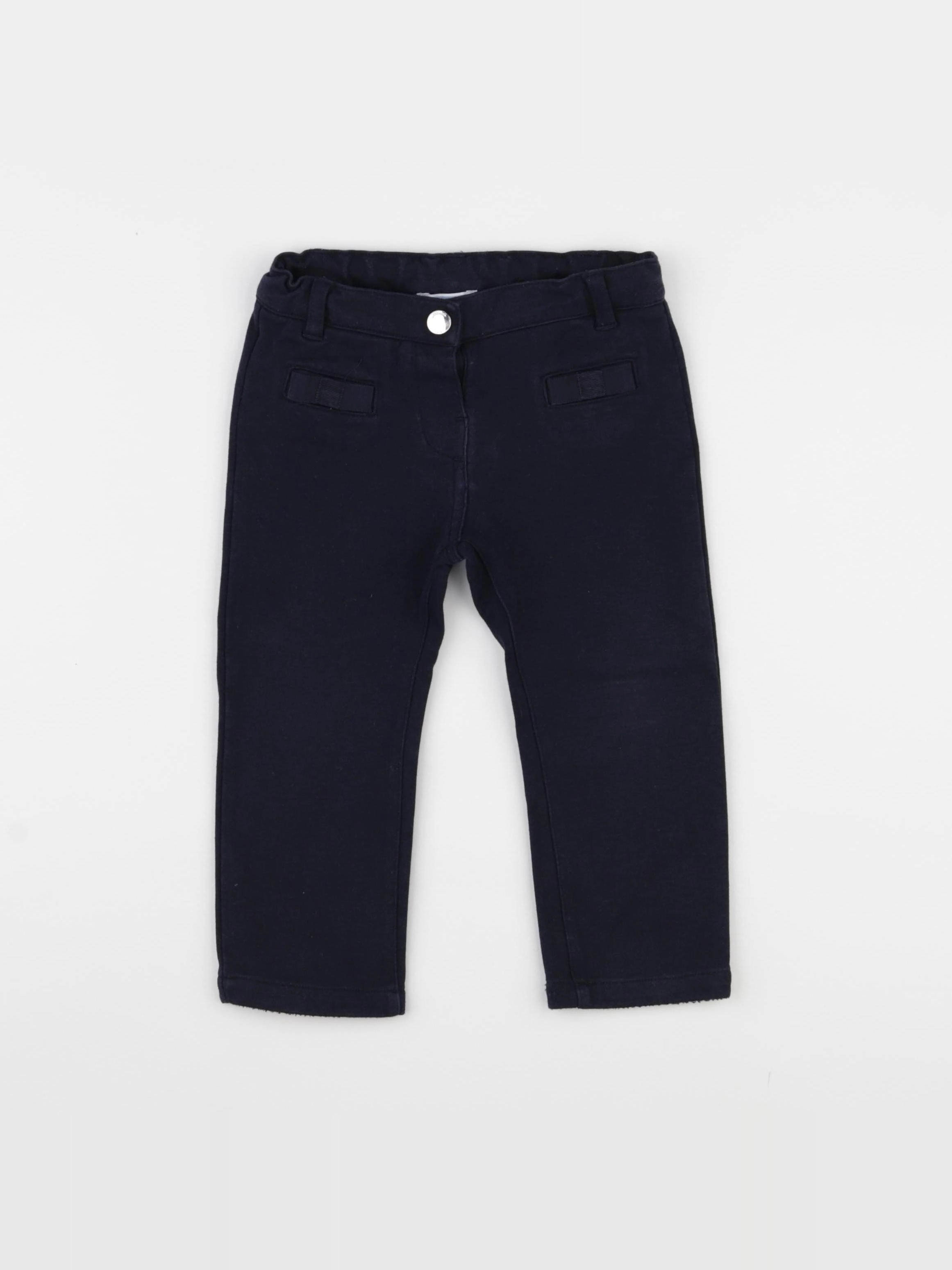 Jacadi - pantalon bleu - 24 mois