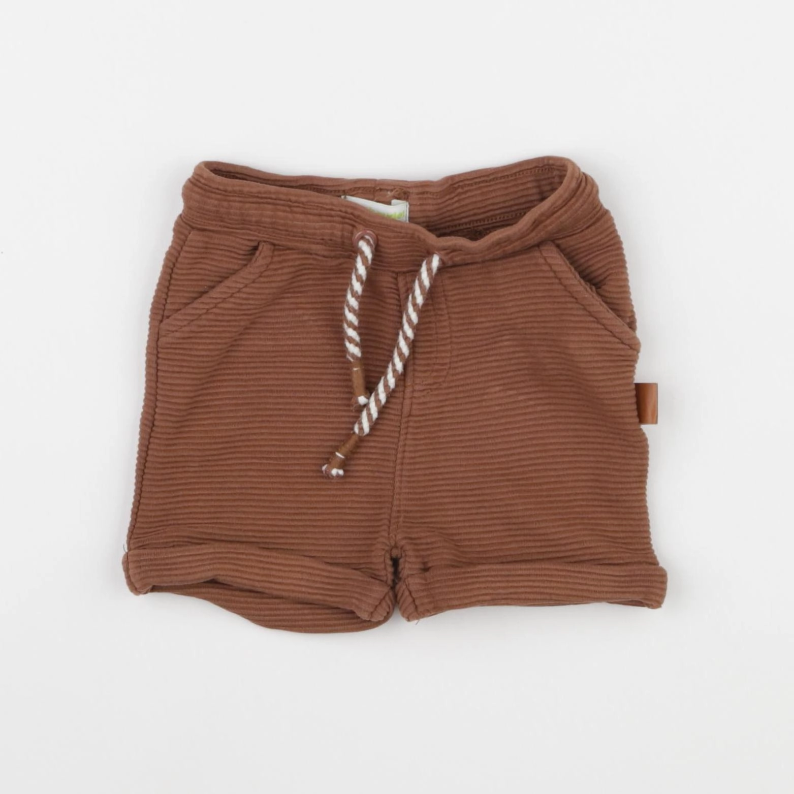 Vertbaudet - short marron - 6 mois