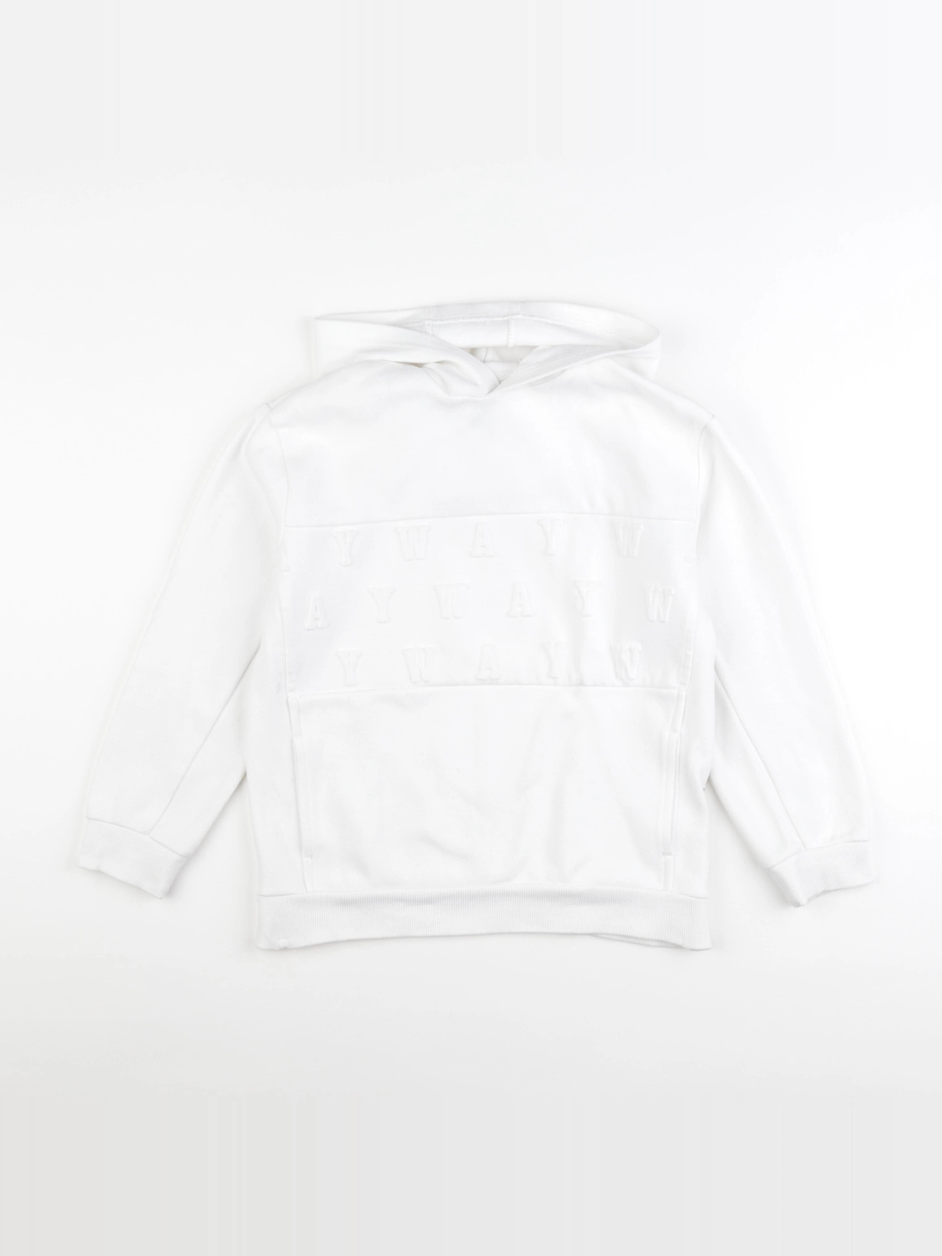 IKKS - sweat blanc - 10 ans