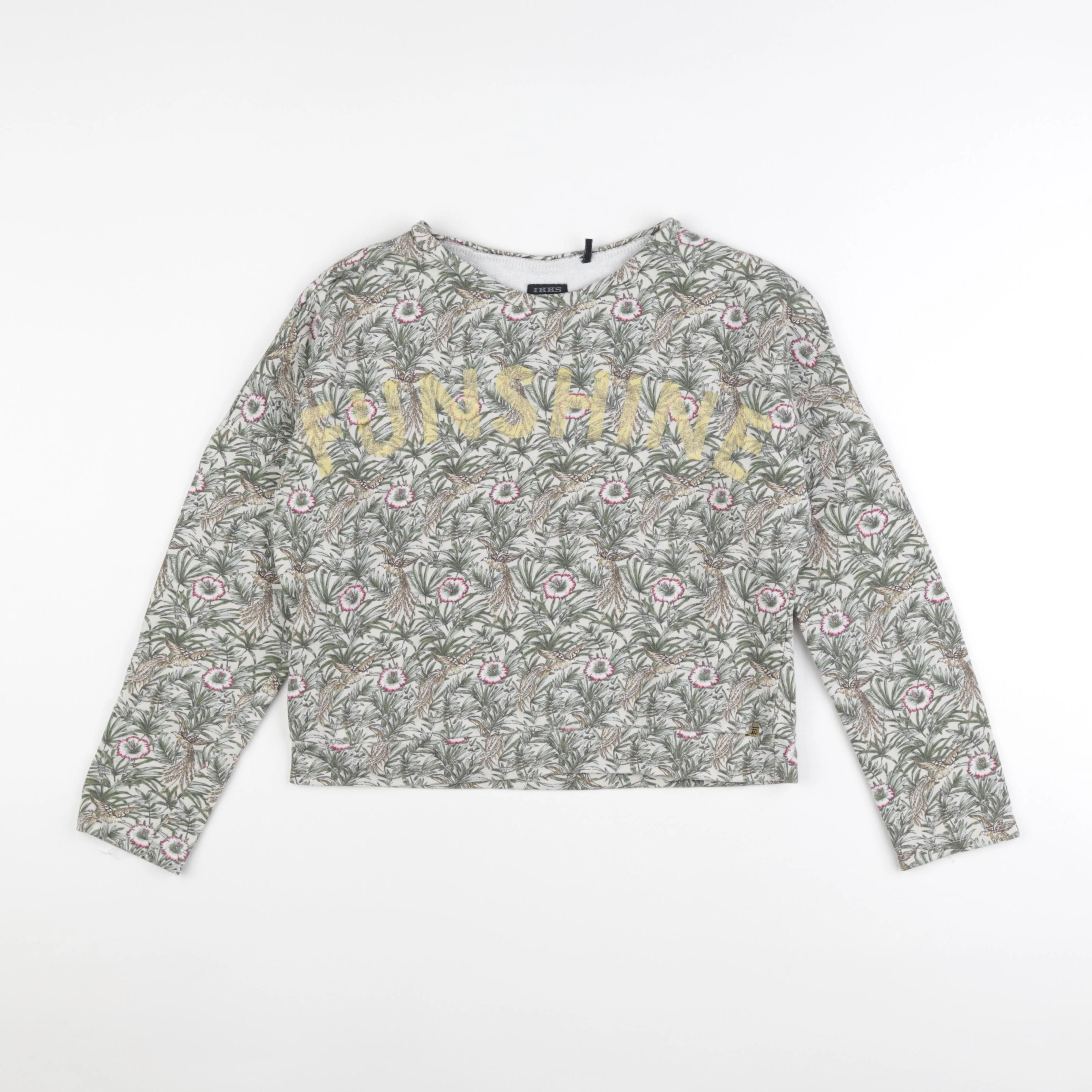 IKKS - sweat vert - 12 ans
