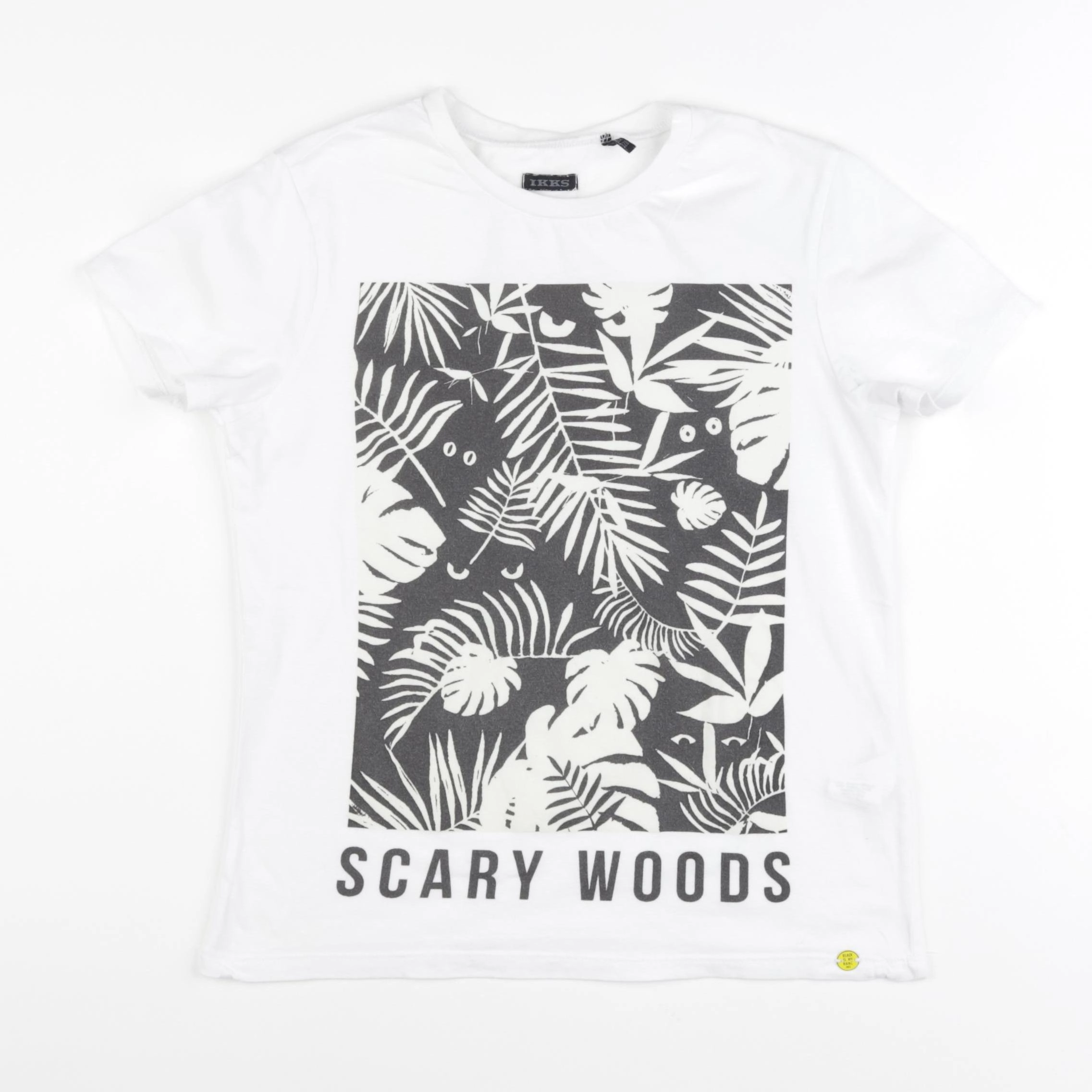 IKKS - tee-shirt blanc - 8 ans