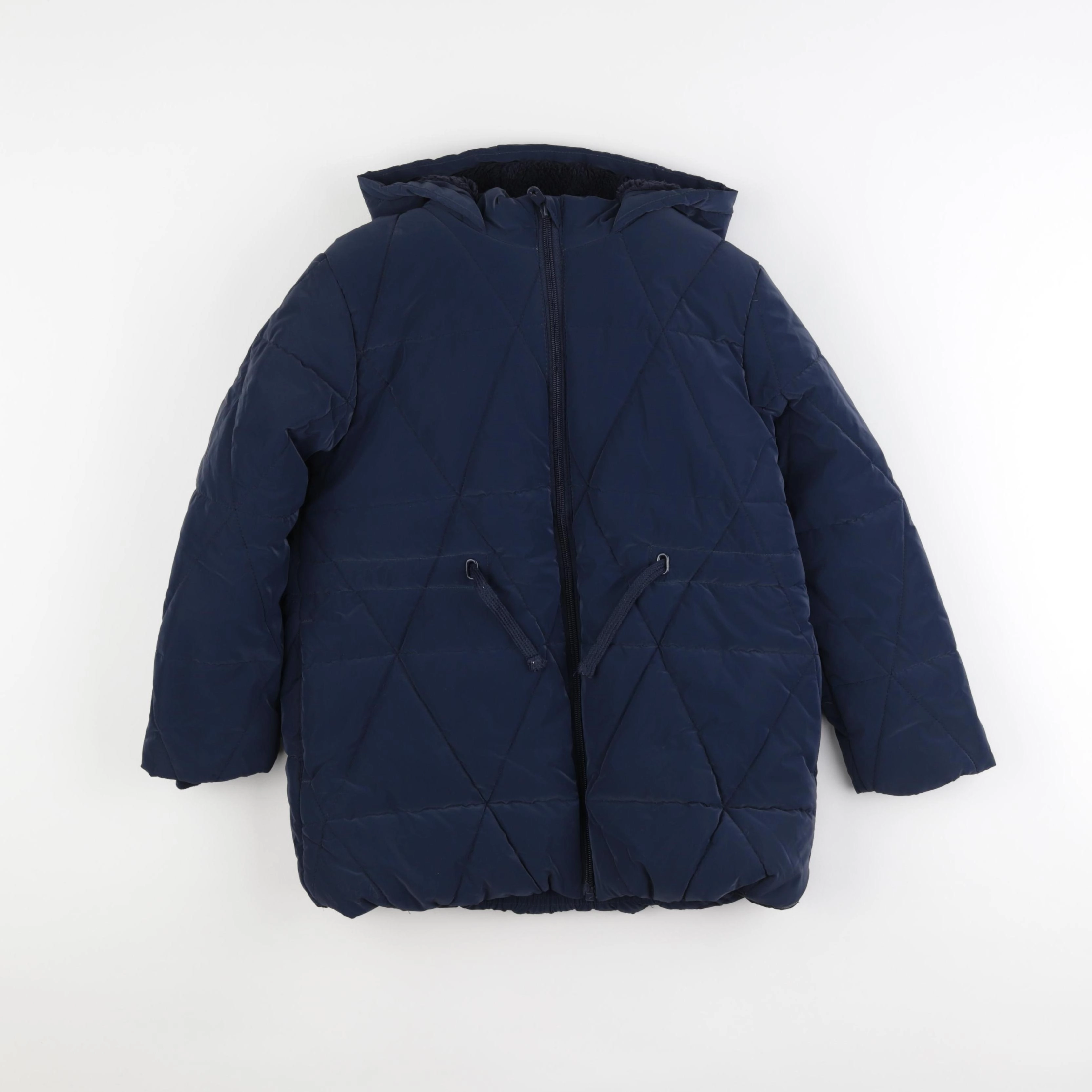 Vertbaudet - manteau bleu - 8 ans