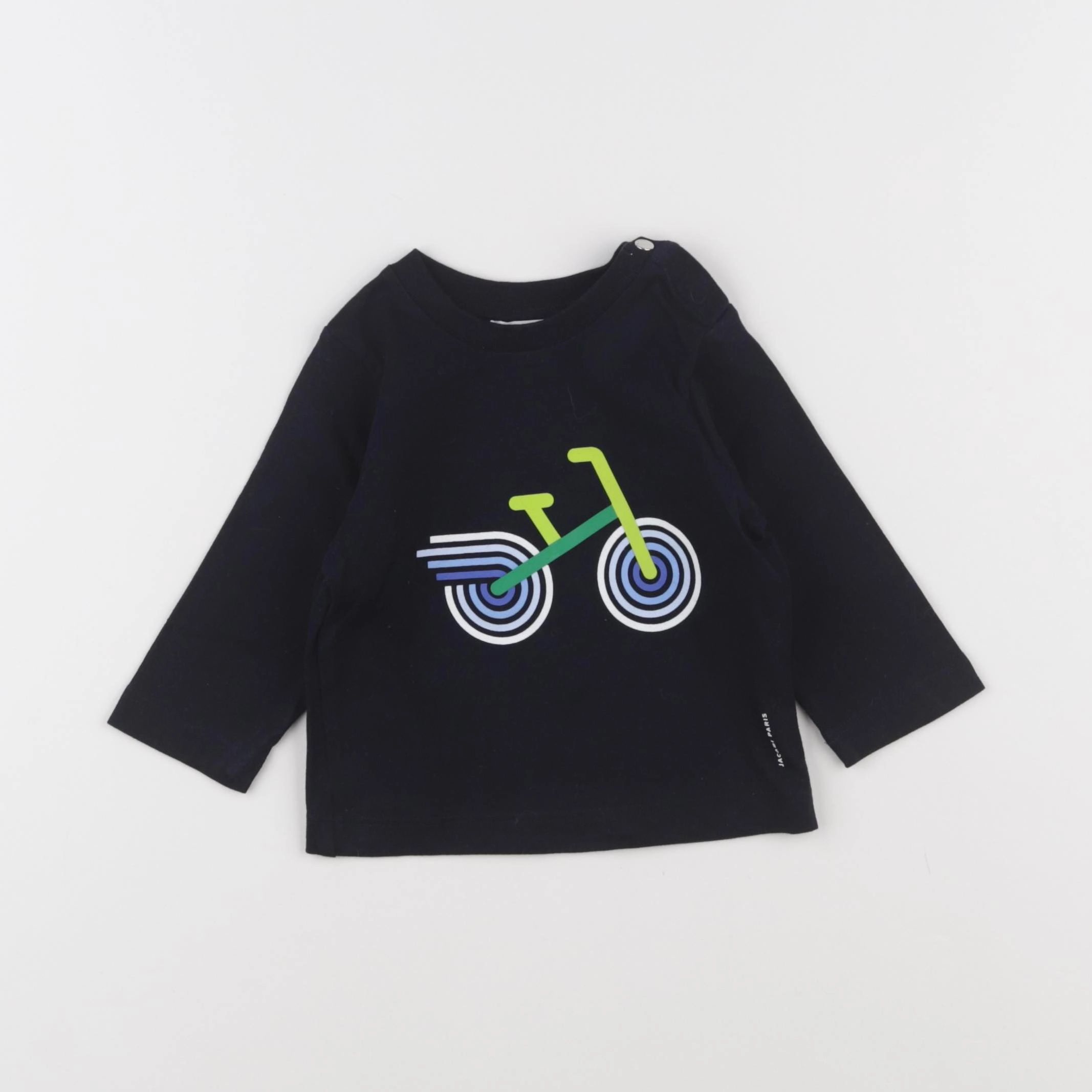 Jacadi - tee-shirt bleu - 6 mois