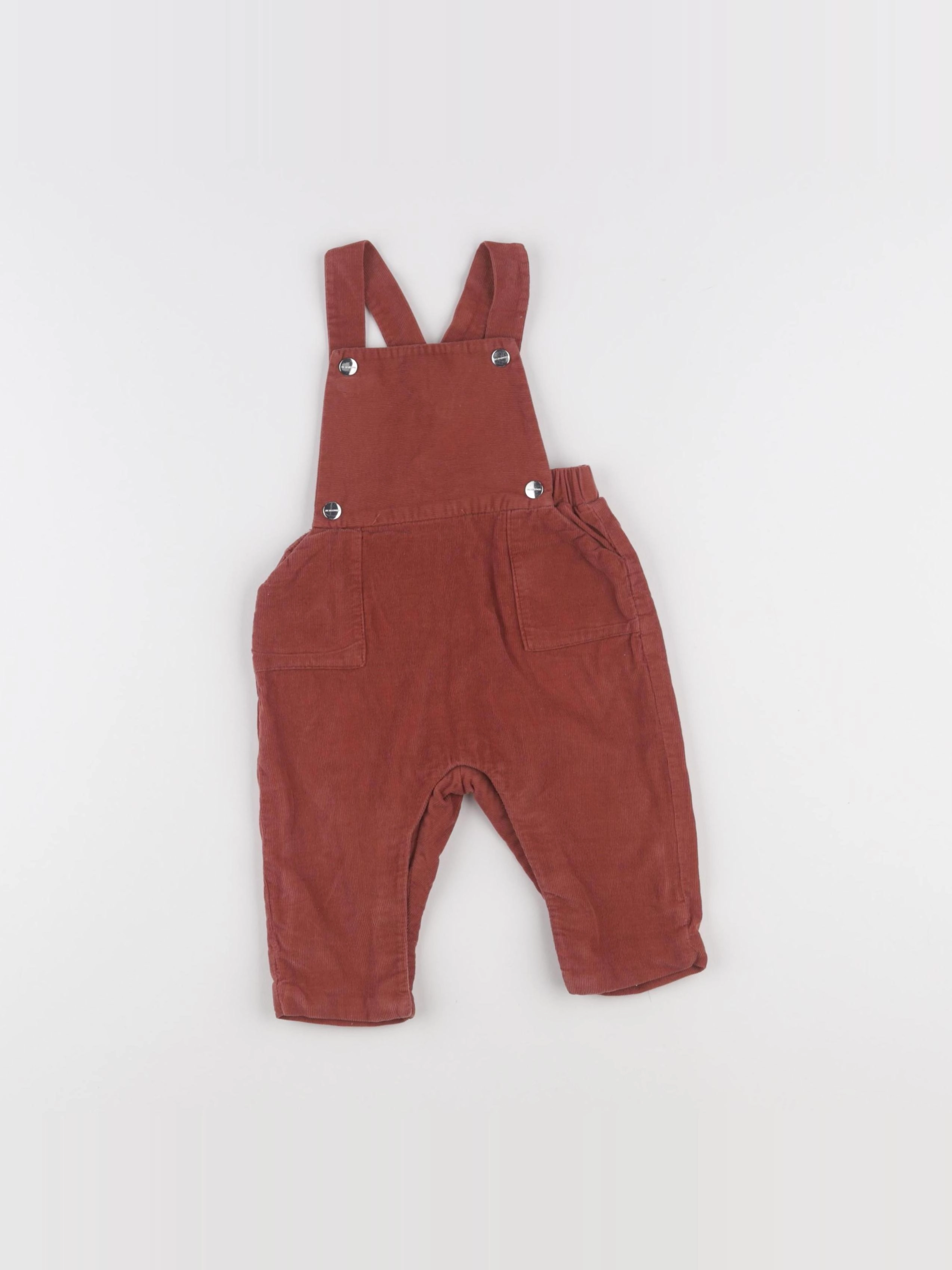 Jacadi - salopette marron - 6 mois