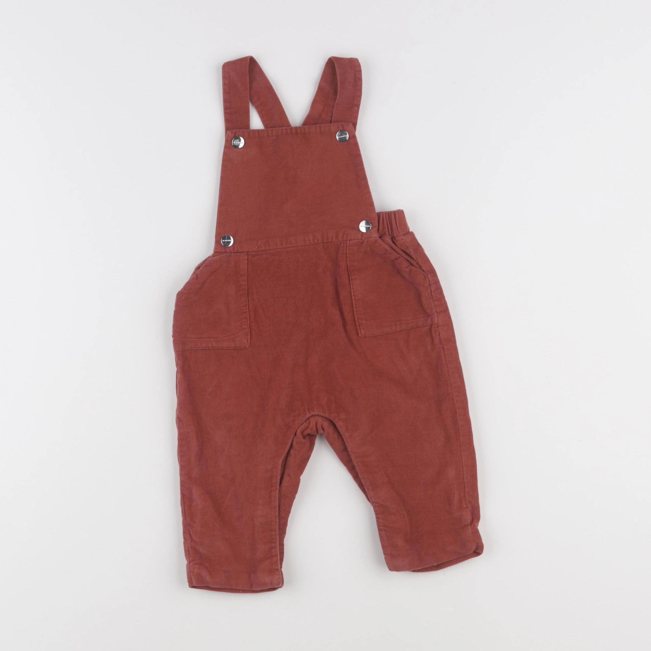 Jacadi - salopette marron - 6 mois