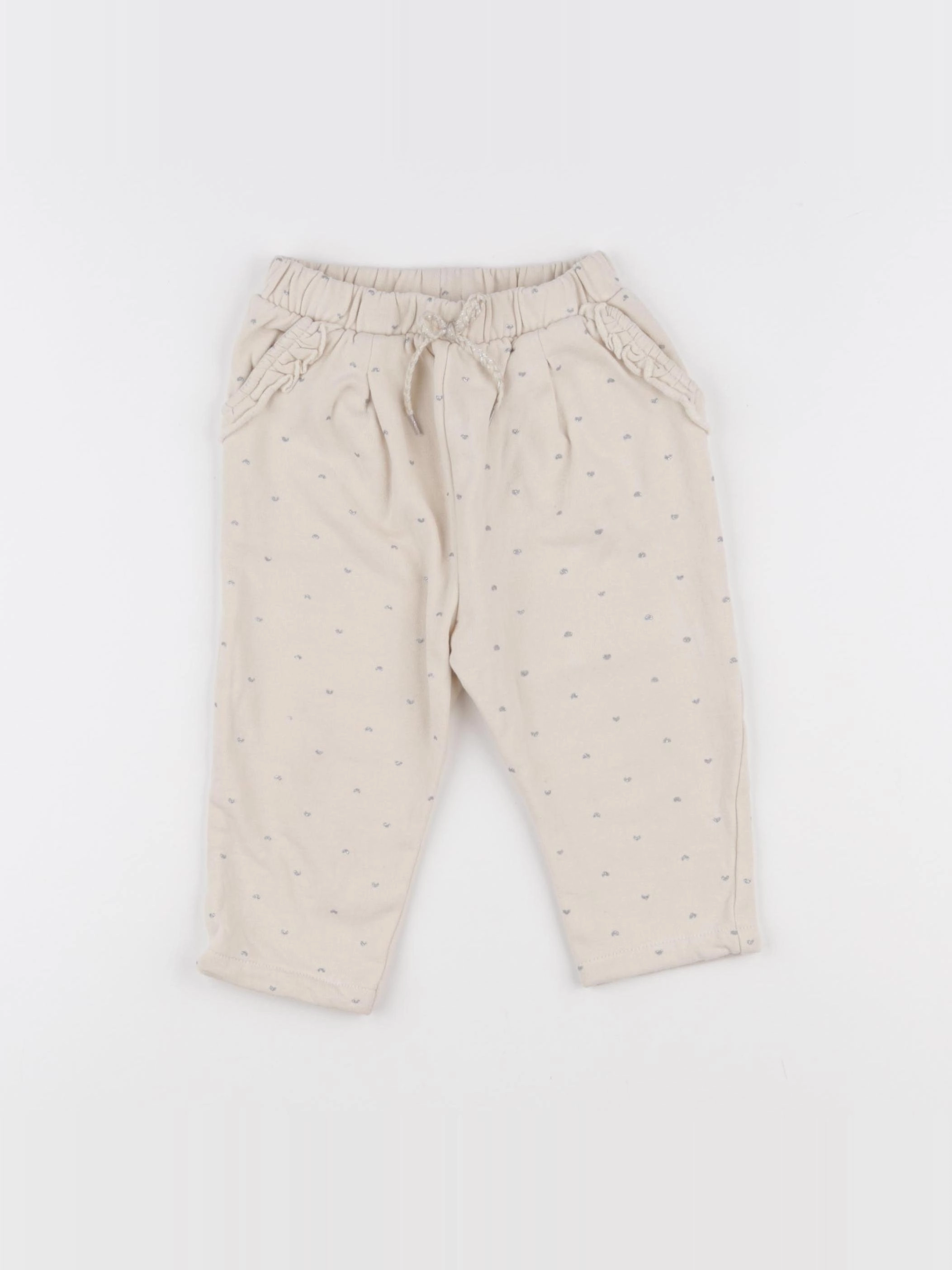 Vertbaudet - jogging beige - 18 mois