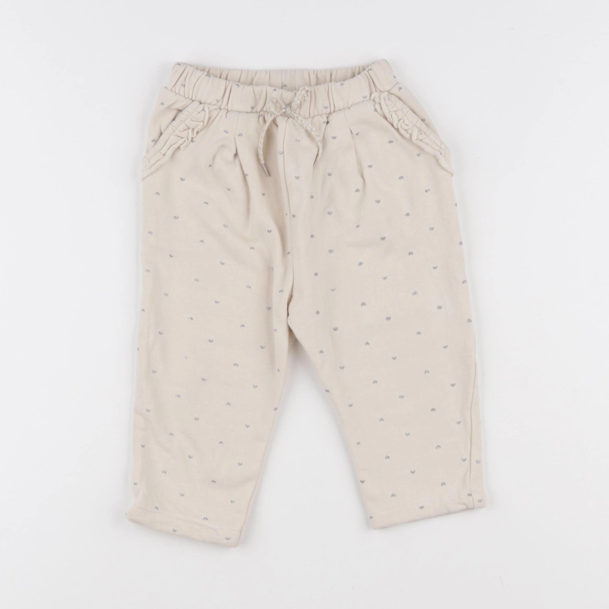 Vertbaudet - jogging beige - 18 mois