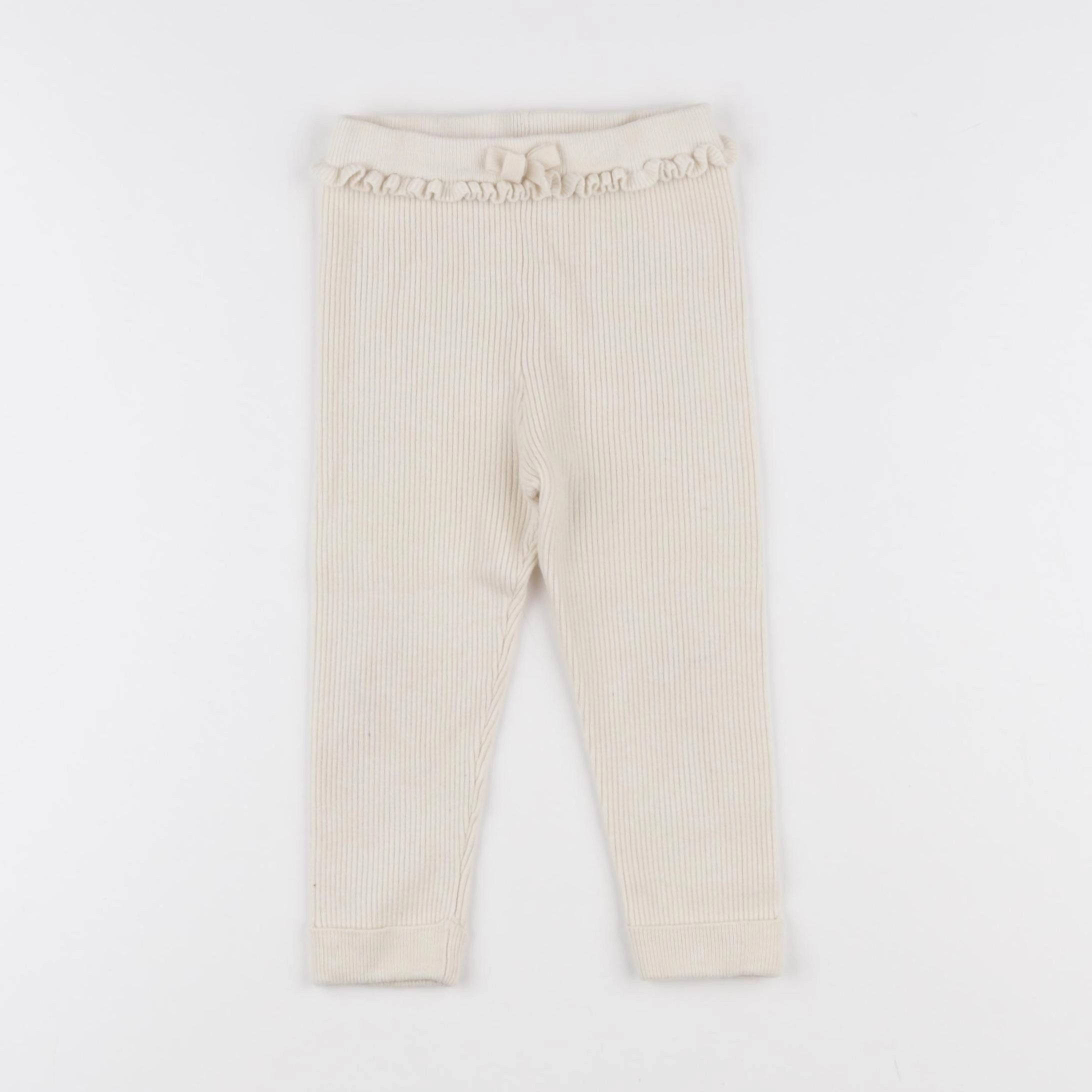 Vertbaudet - legging beige - 18 mois