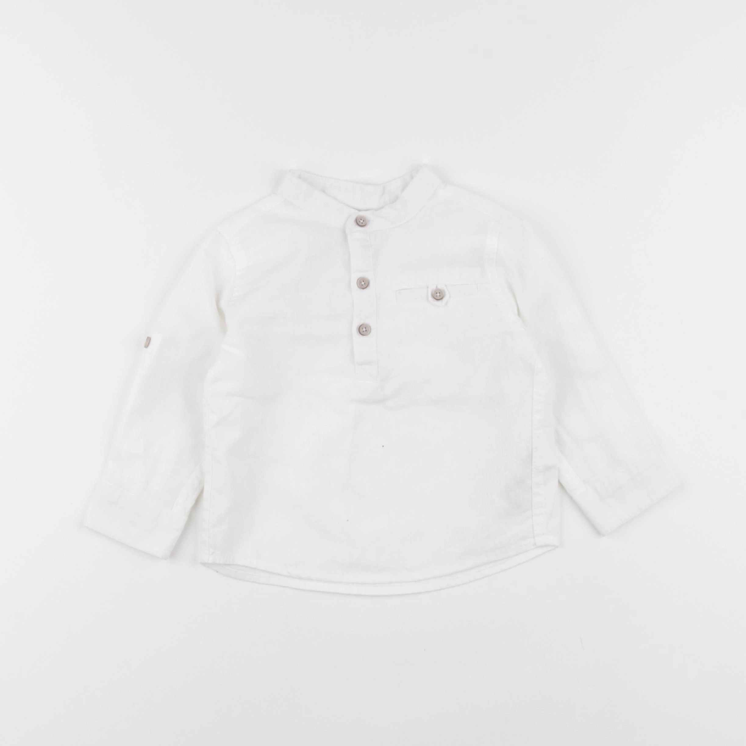 Vertbaudet - chemise blanc - 2 ans